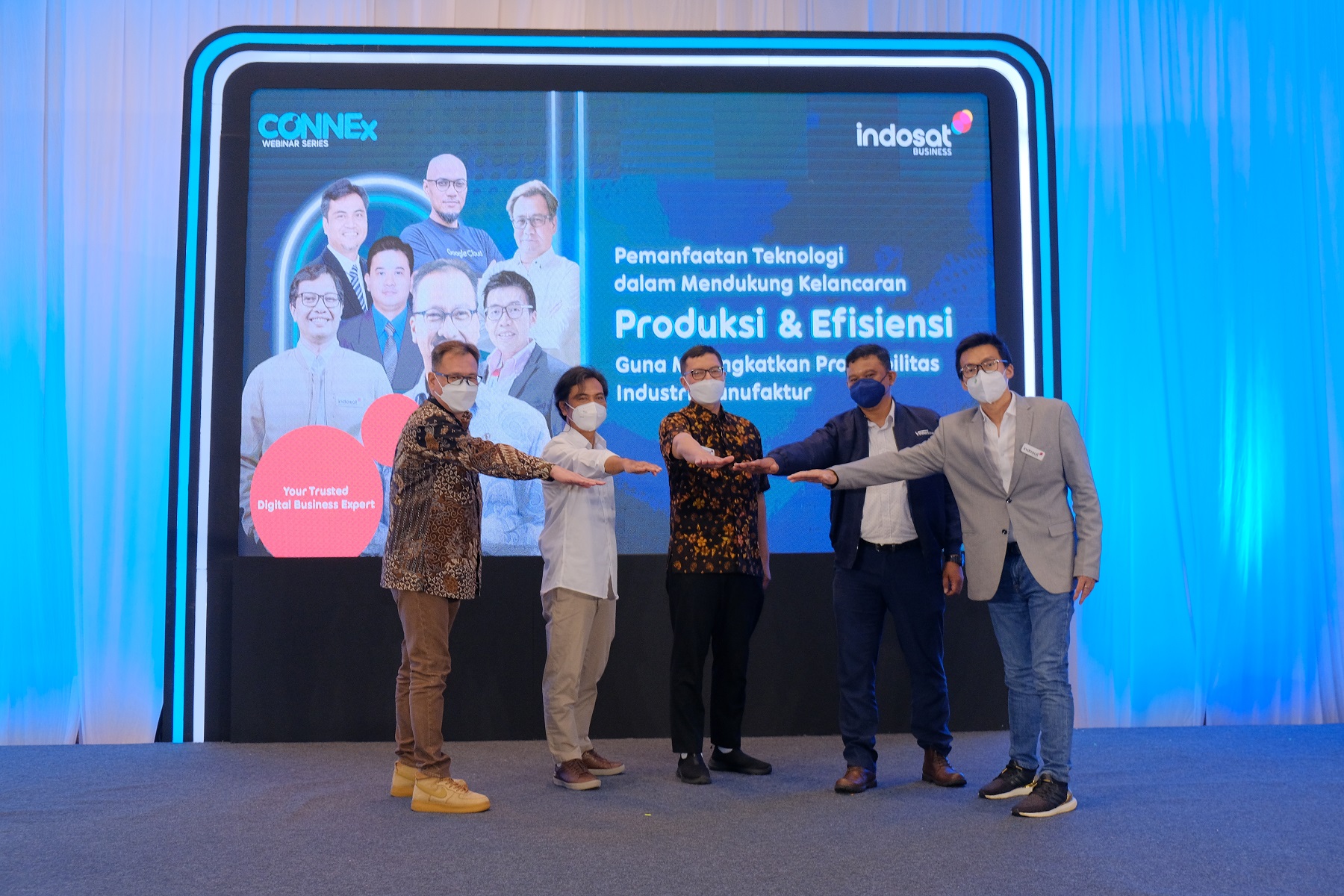 Dorong Transformasi Industri 4.0 Indonesia, IOH Hadirkan Indosat Business Connex Webinar Series 2022