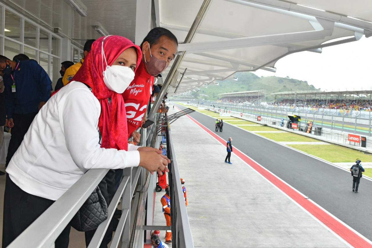 Presiden: Masih Ada yang Harus Diperbaiki dari Gelaran MotoGP Mandalika