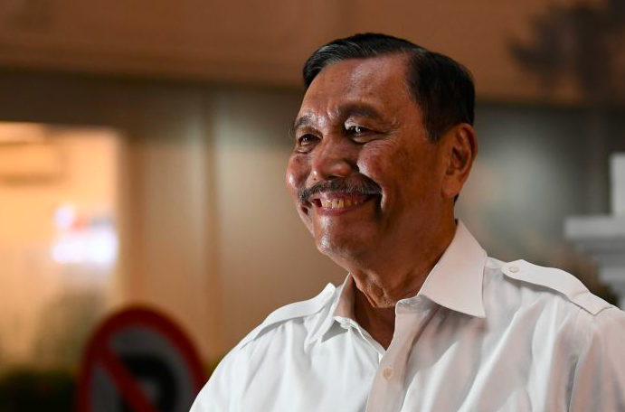 Menko Bidang Kemaritiman dan Investasi, Luhut Binsar Pandjaitan, dalam suatu kesempatan.