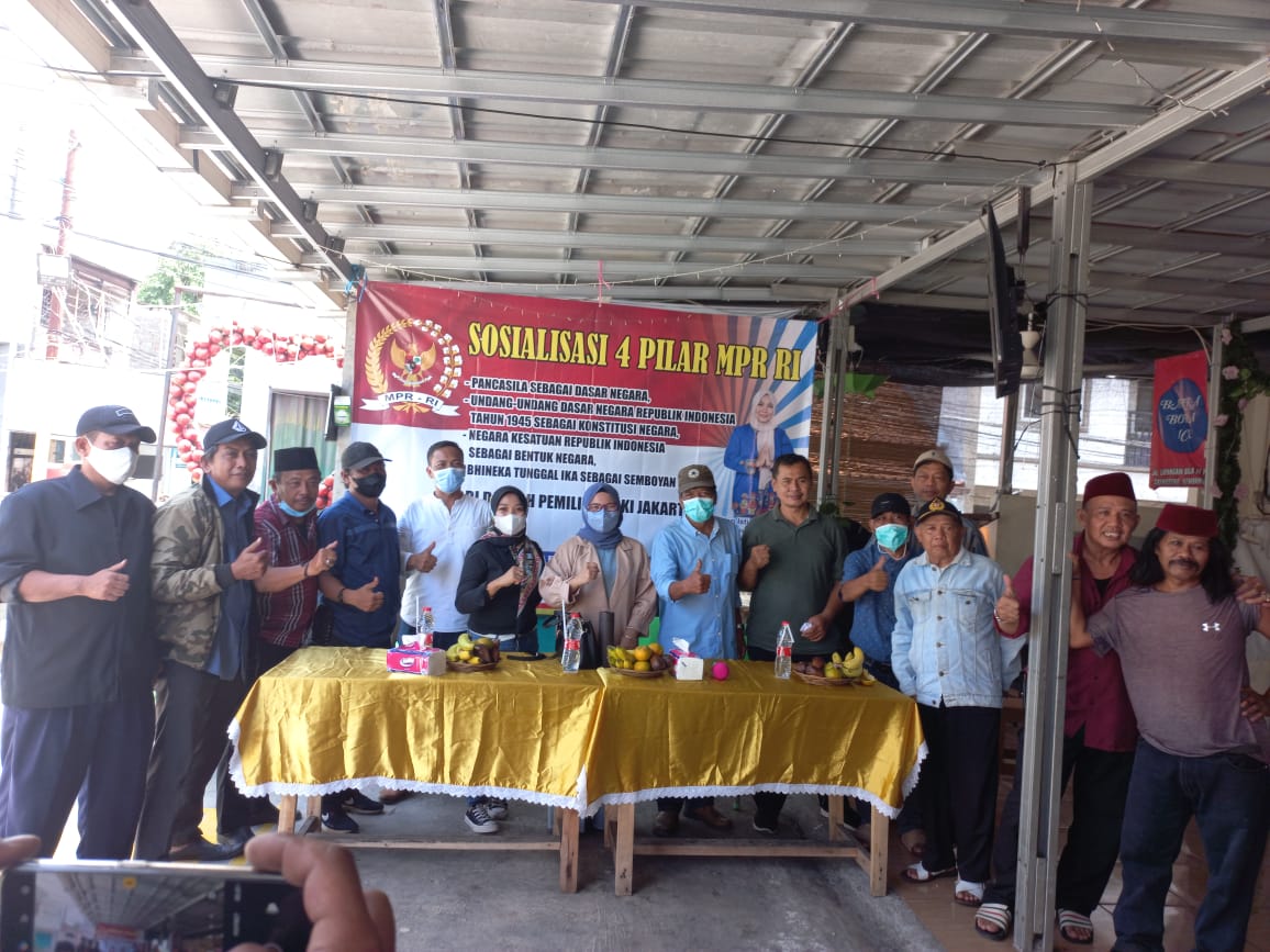 Sosialisasi 4 Pilar yang dilakukan Anggota MPR RI Dian Istiqomah