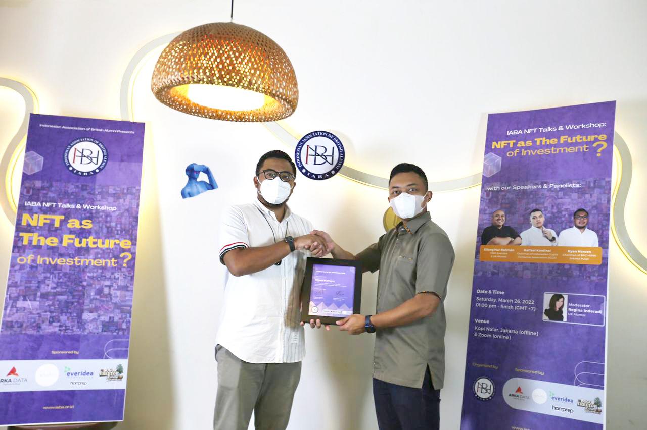 Acara IABA Workshop & Talks: NFT as Future of Investment? di Kopi Nalar.