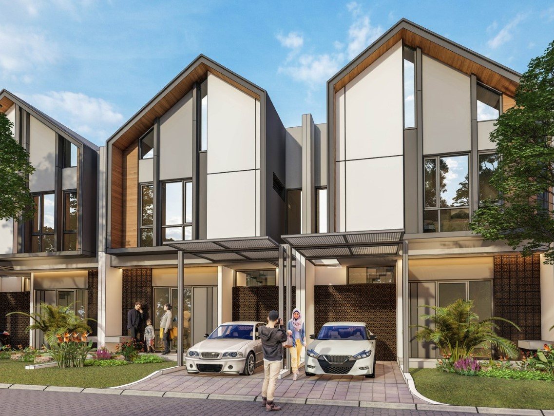 Klaster Woodchester dengan tipe 89/98.