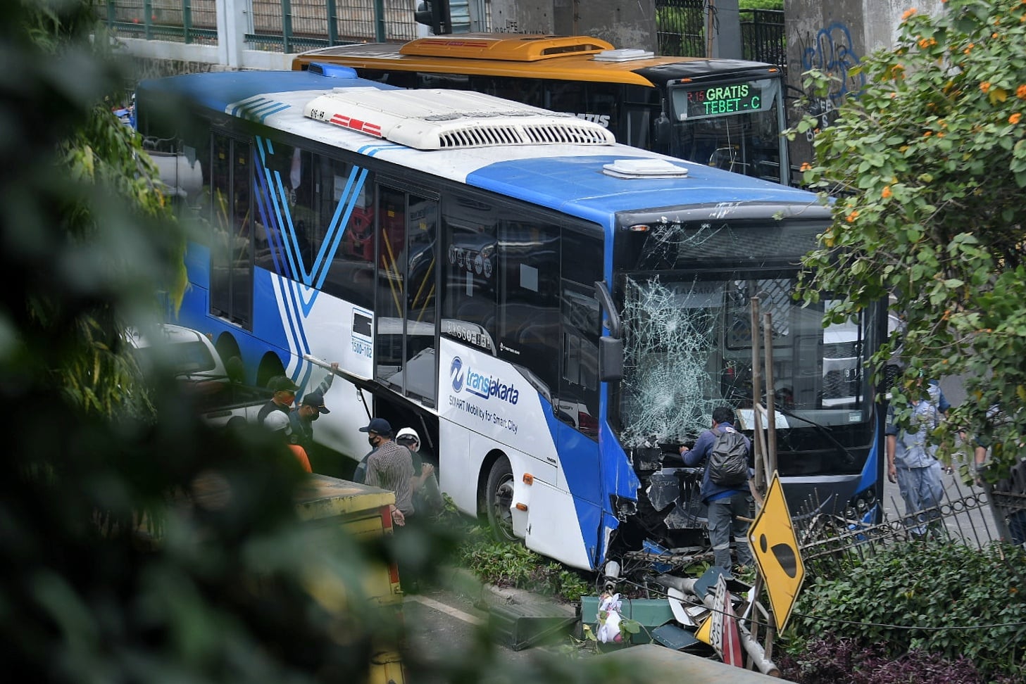 Armada Kembali Alami Kecelakaan, Transjakarta Sanksi 2 Operator