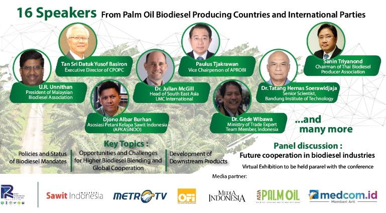 Konferensi Biodiesel Sawit ke-324 Maret 2022 di Hotel Sheraton Mustika, Yogyakarta.