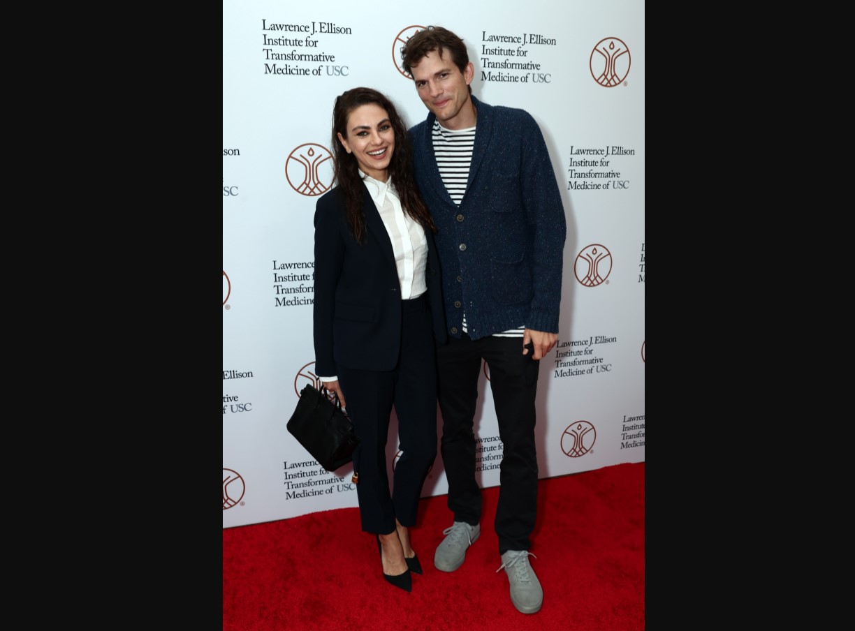 Pasangan selebritas Mila Kunis dan Ashton Kutcher