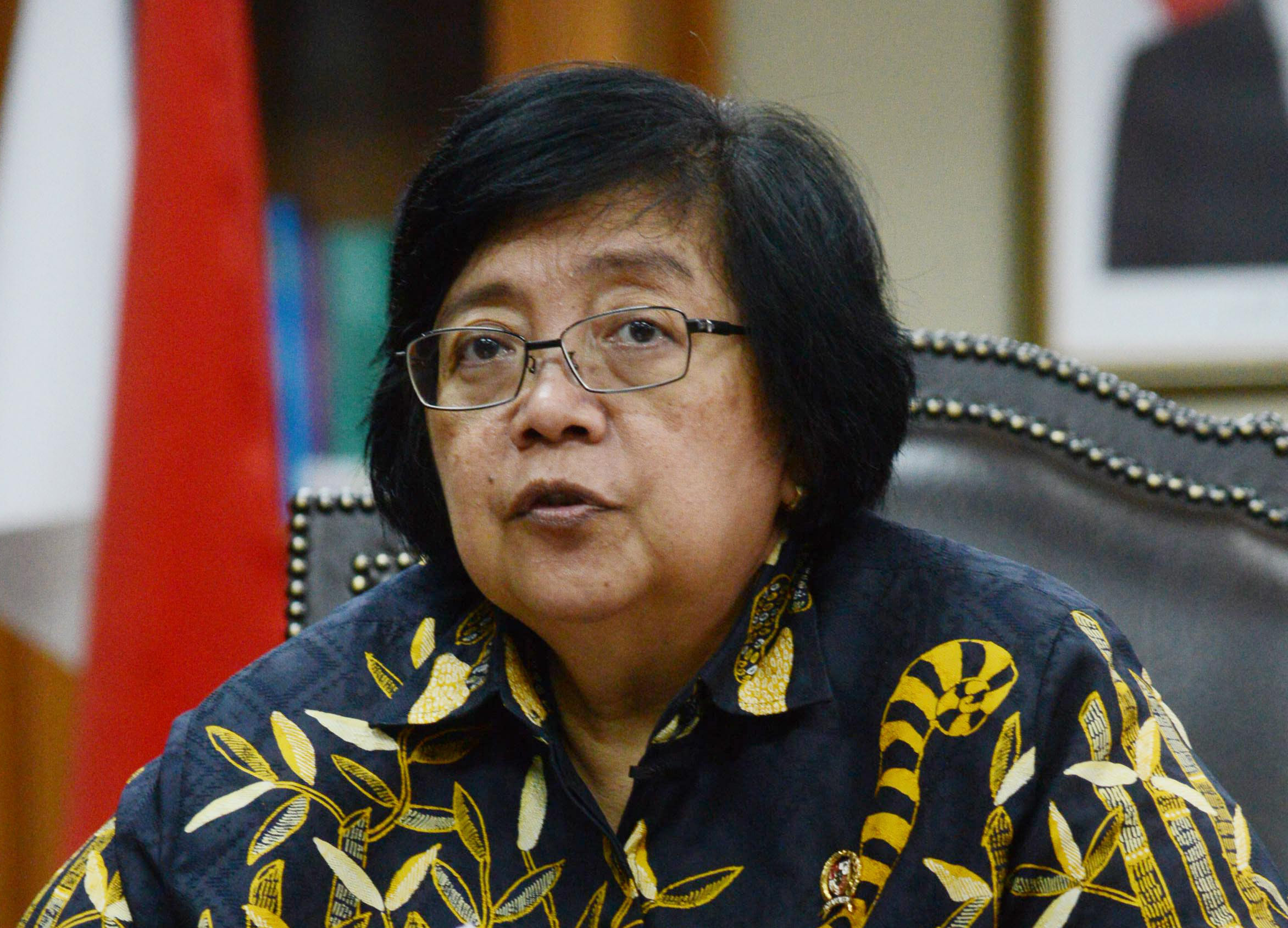 Menteri Lingkungan Hidup dan Kehutanan (LHK) Siti Nurbaya.