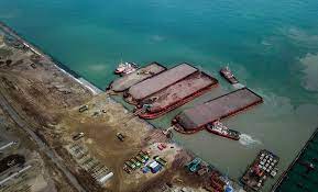 Pembangunan Pelabuhan Patimban.