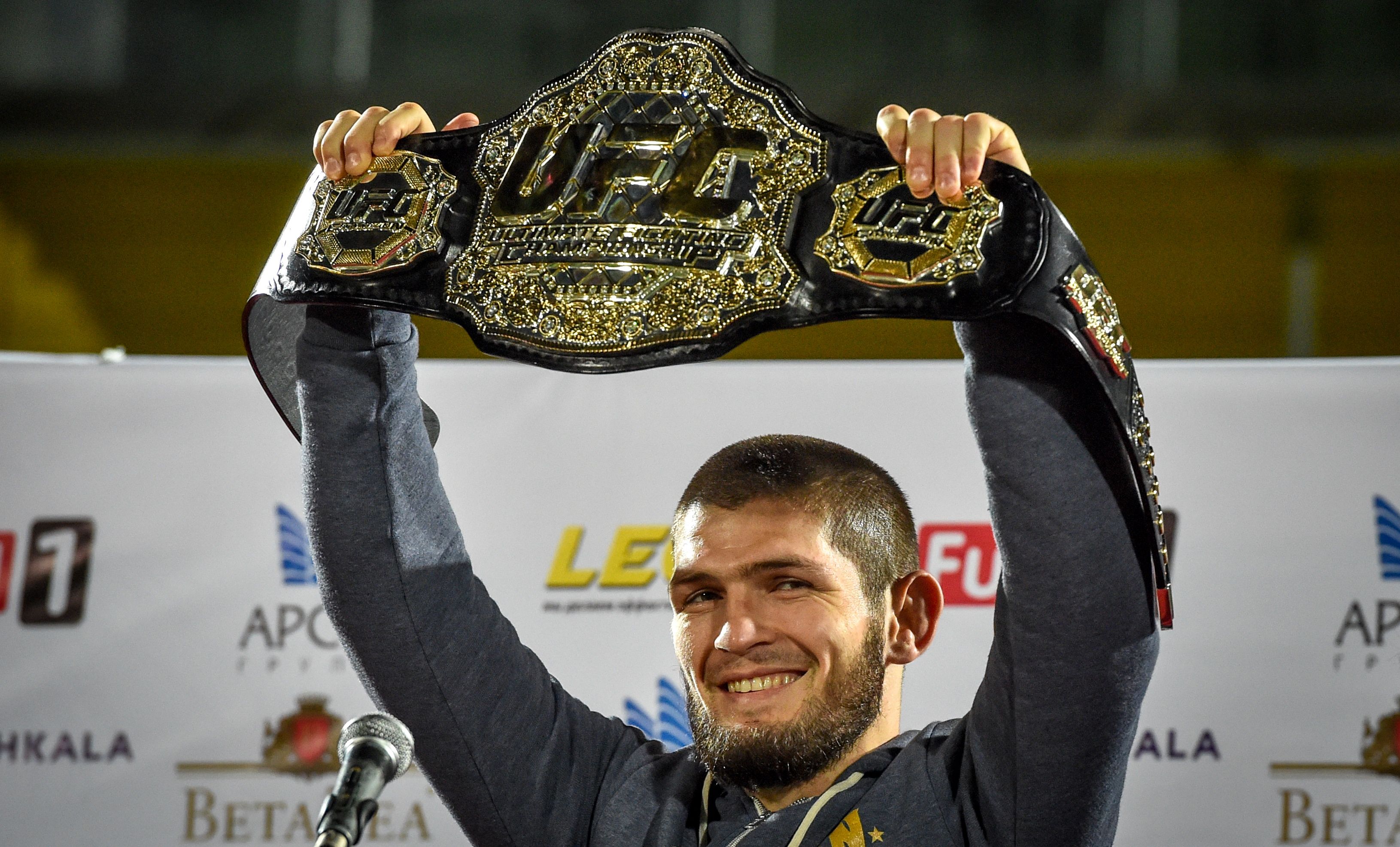 Petarung UFC asal Rusia Khabib Nurmagomedov