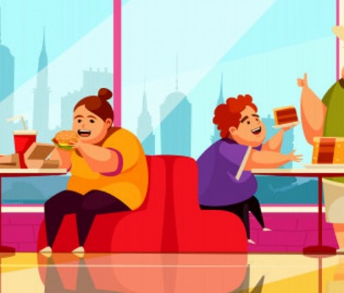 ilustrasi obesitas