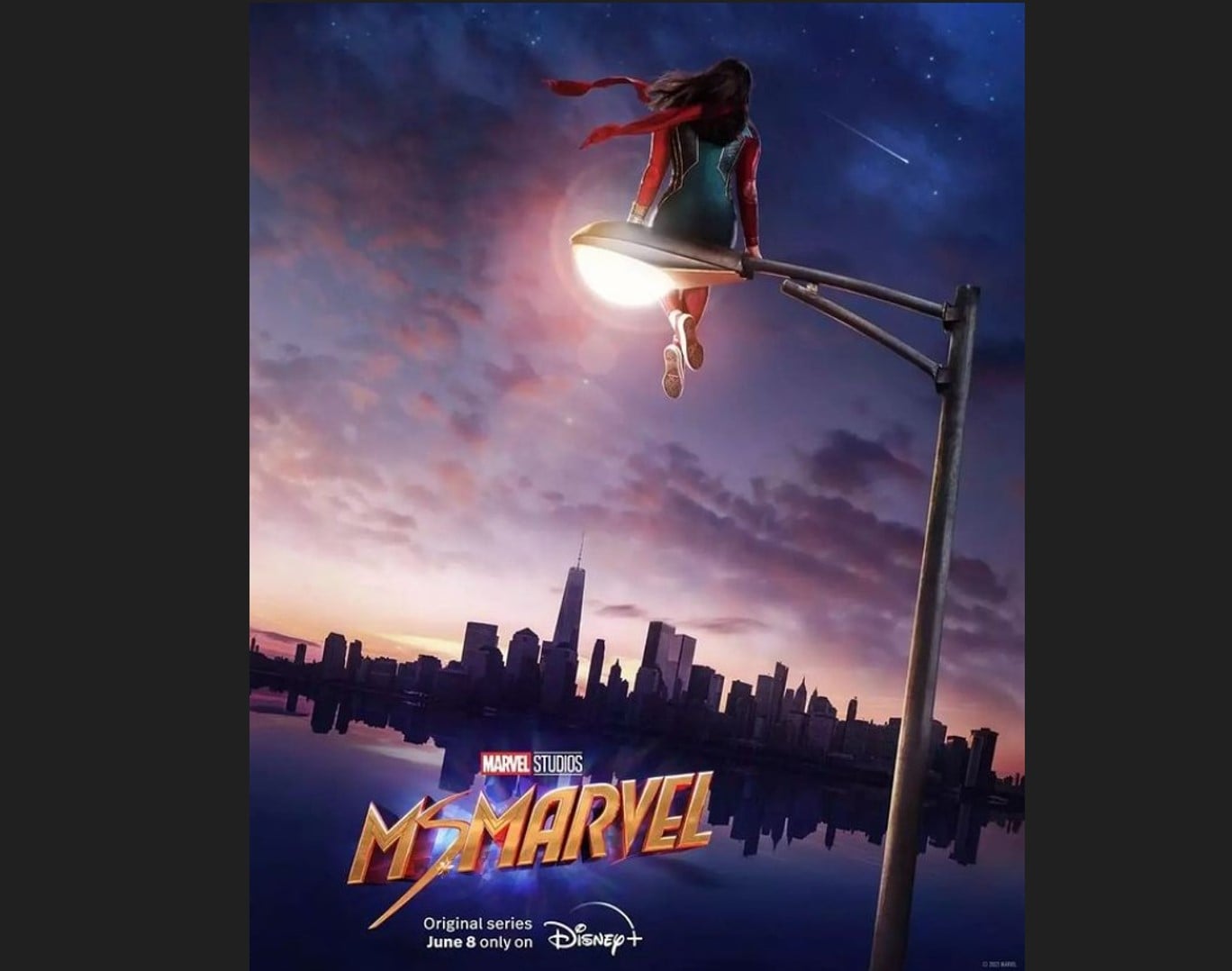 Poster untuk serial Ms Marvel
