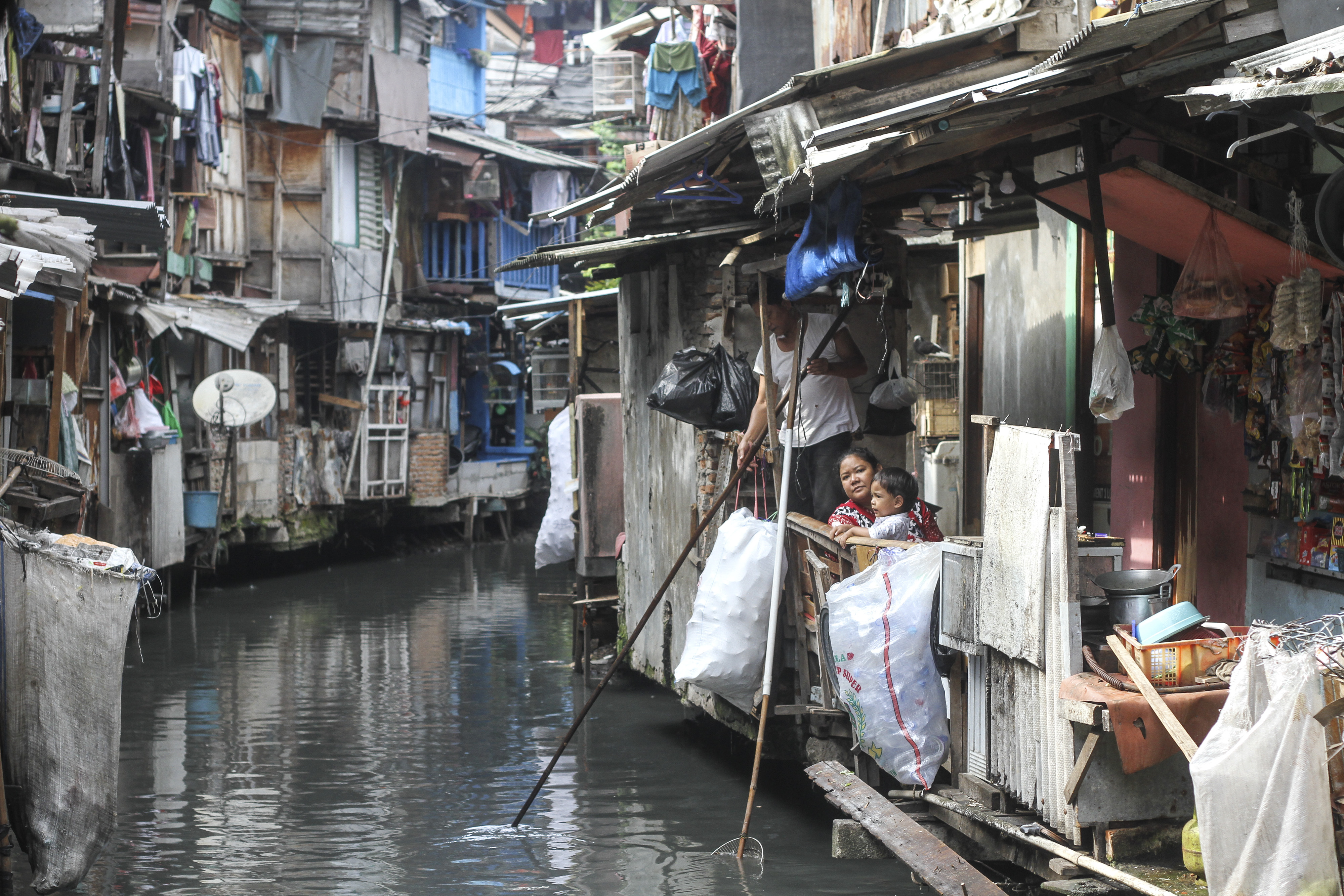 Ilustrasi kemiskinan