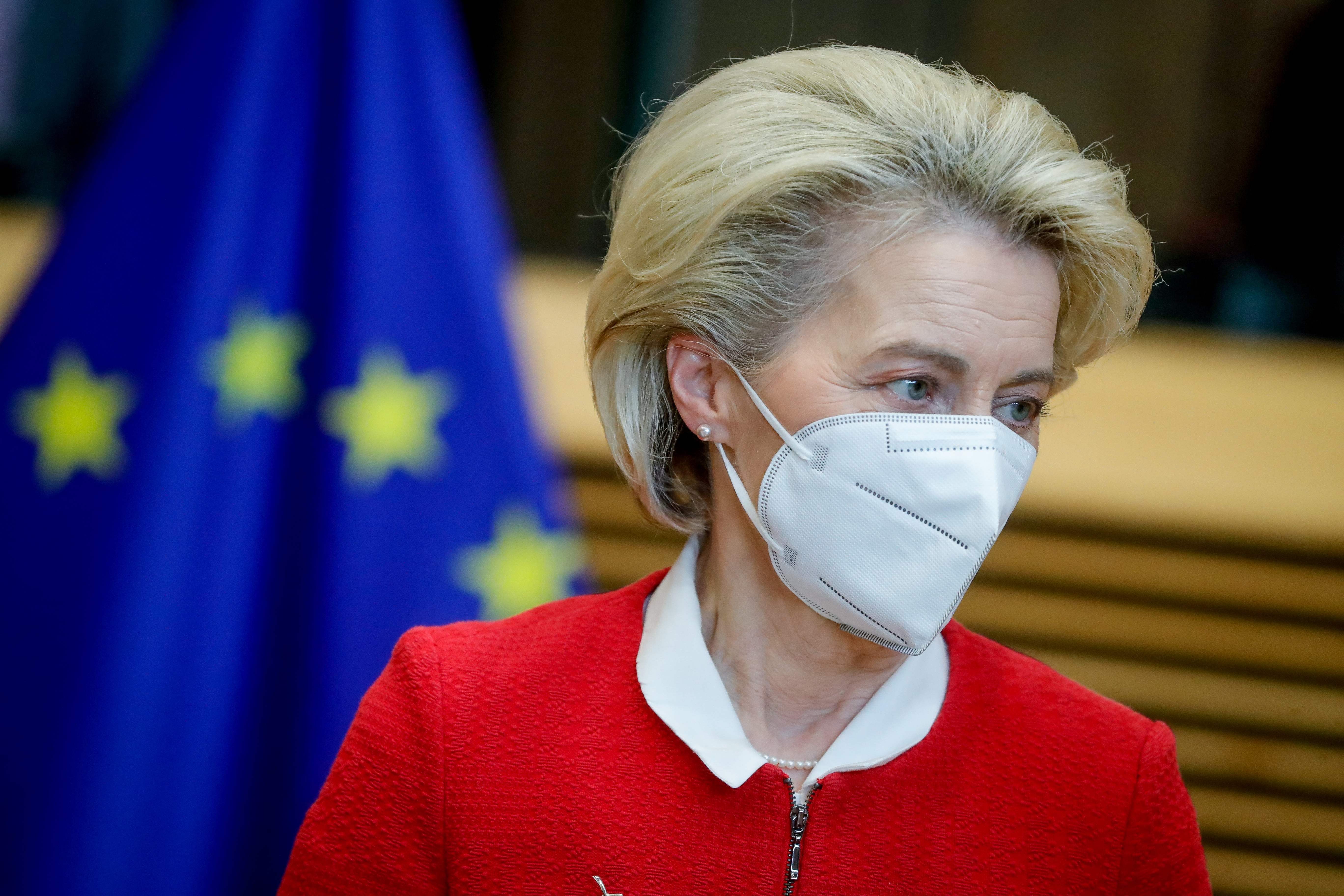 Presiden Komisi Eropa Ursula Von Der Leyen