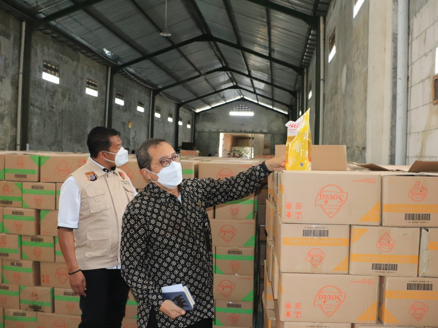 Ilustrasi minyak goreng.