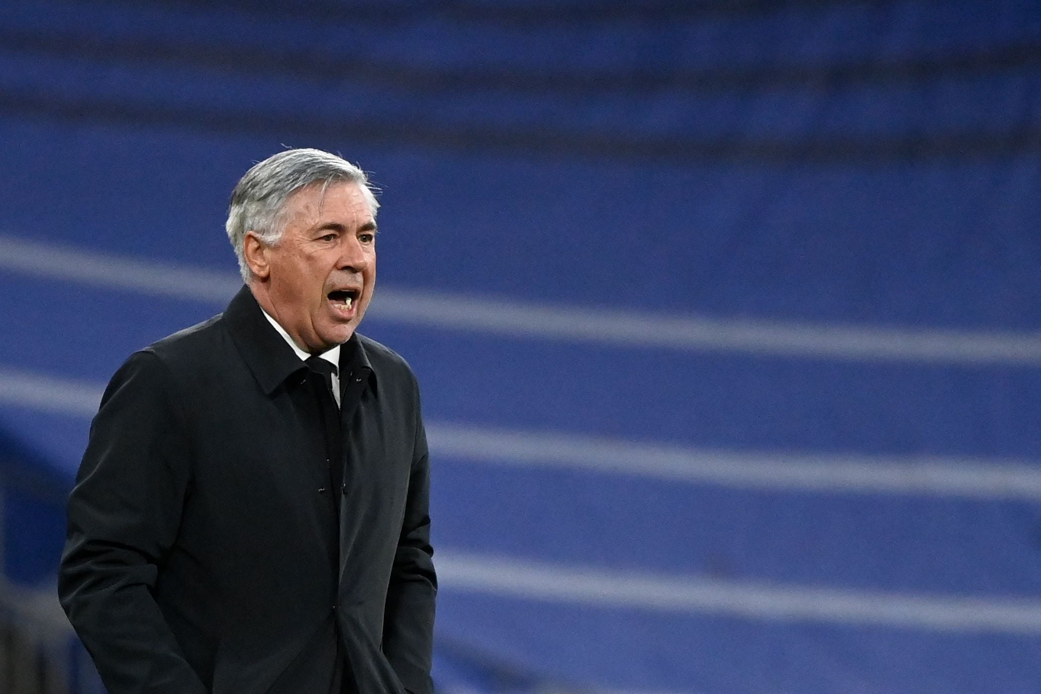 Pelatih Real Madrid Carlo Ancelotti