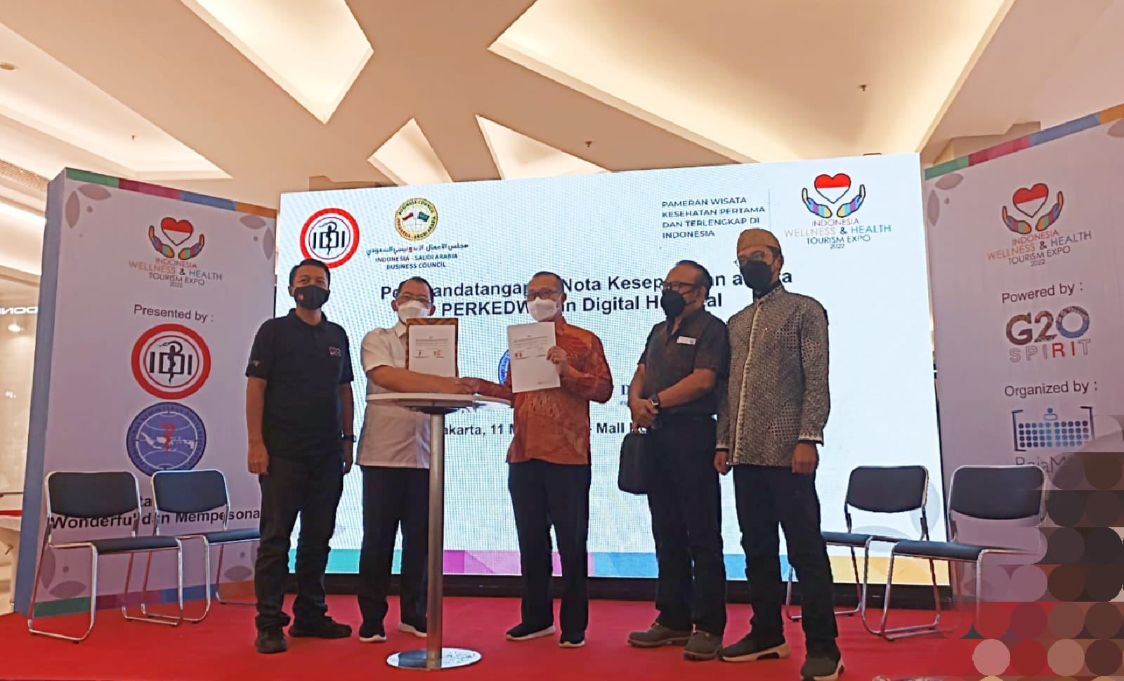 Kerja sama Digital Hospital dengan Perkedwi dalam mensukseskan SPINE20