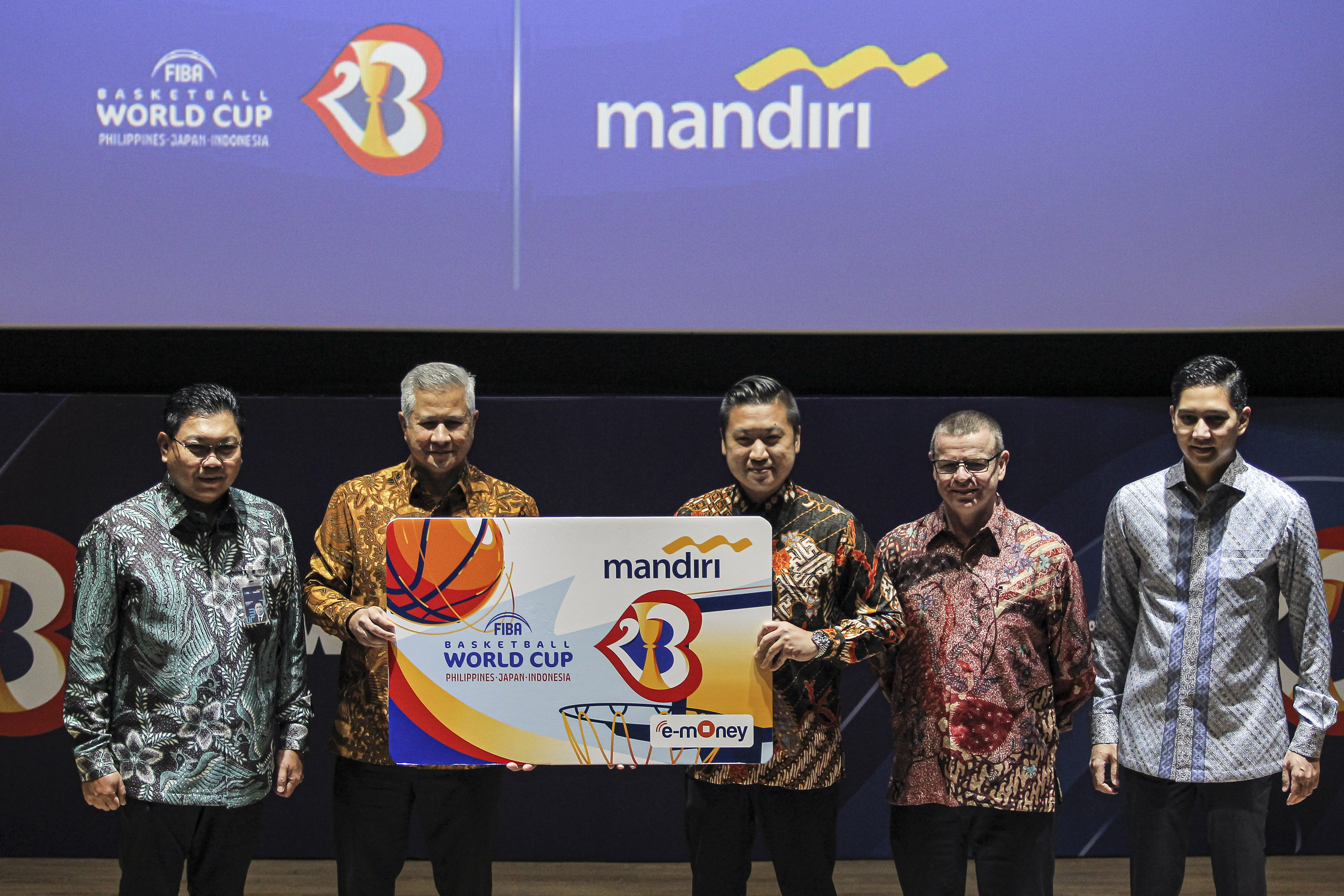 Bank Mandiri menjadi sponsor utama FIBA World Cup 2023.