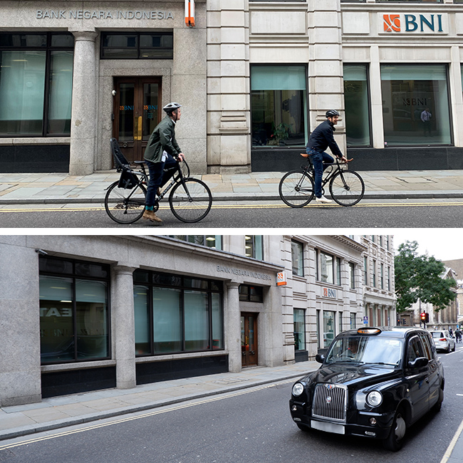 Gedung Kantor Cabang London di Inggris. 