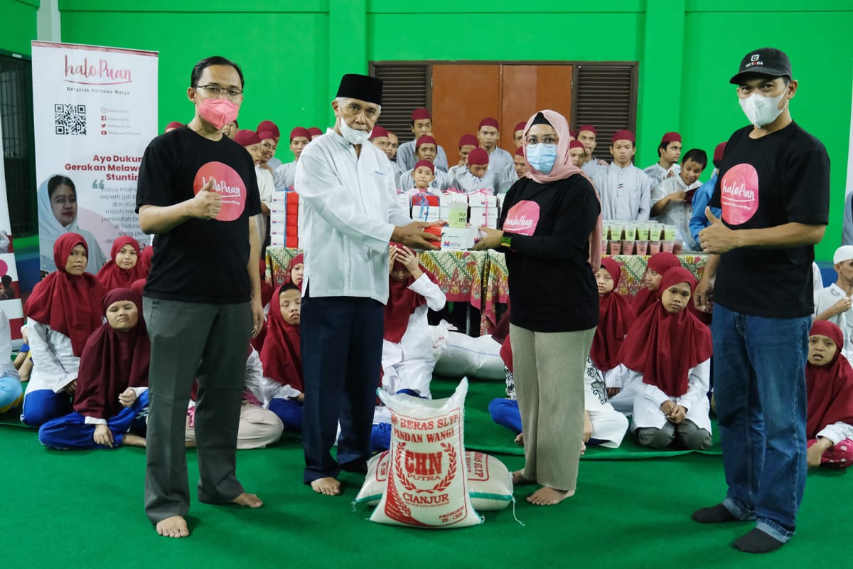HaloPuan Kunjungi Pesantren Penyandang Disabilitas di Depok