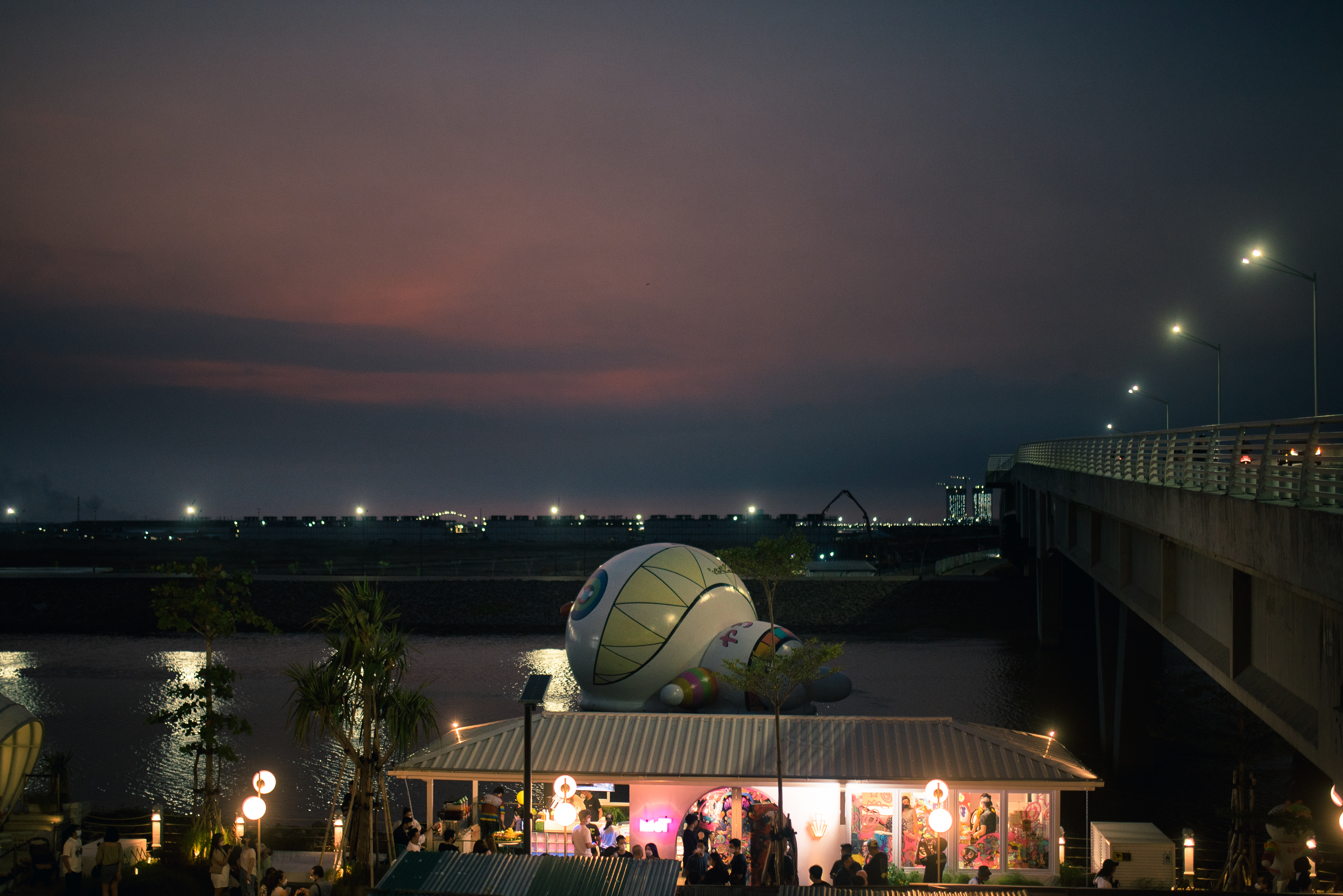 Foto udara Karafuru Carnival 2022