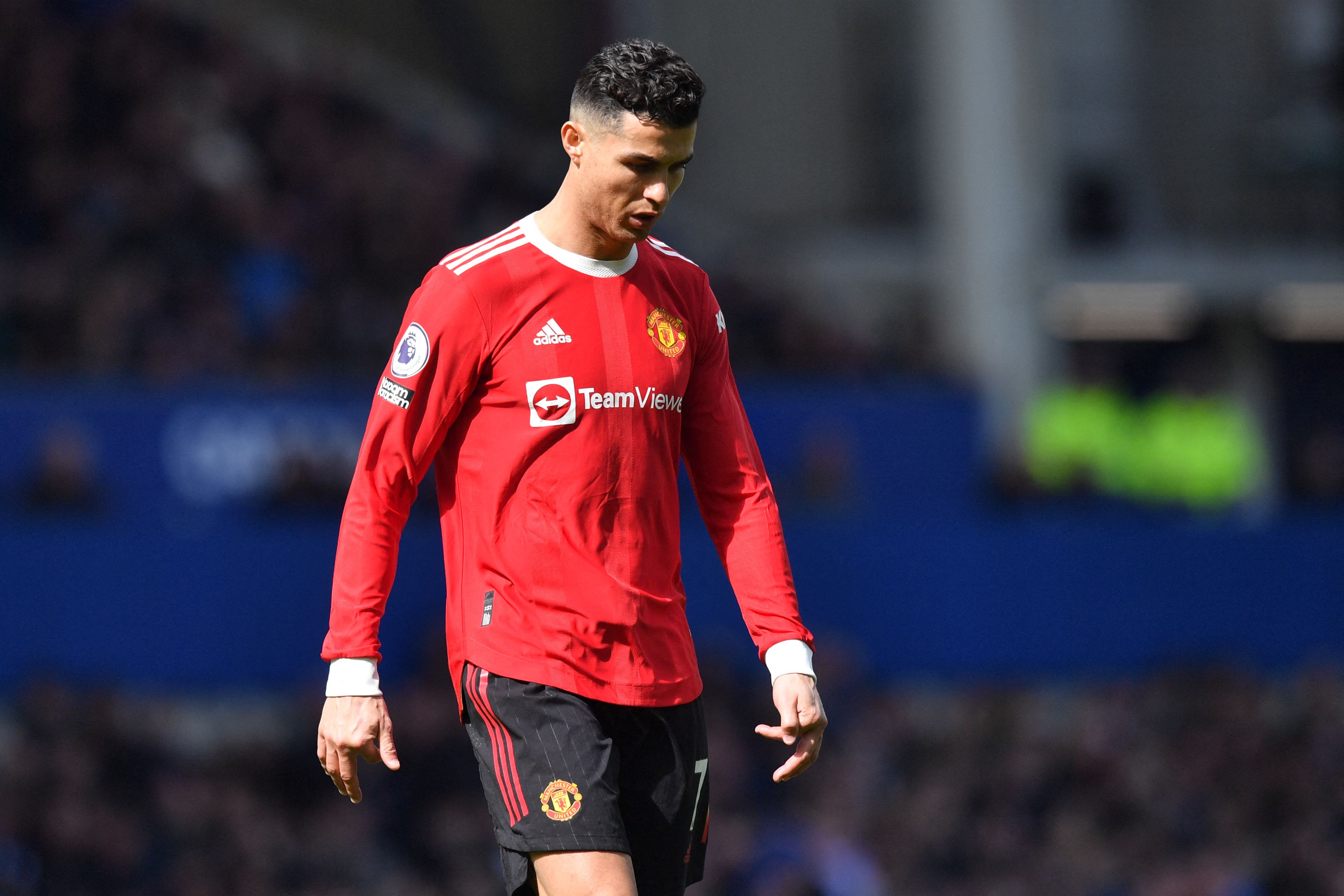 Penyerang Manchester United Cristiano Ronaldo
