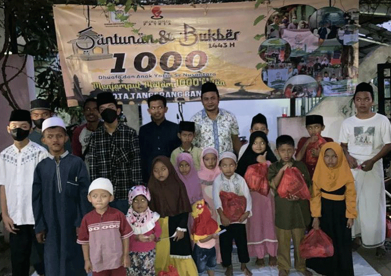Nurani Institute Indonesia (NUI) menggelar buka puasa bersama dan santunan untuk anak yatim. 