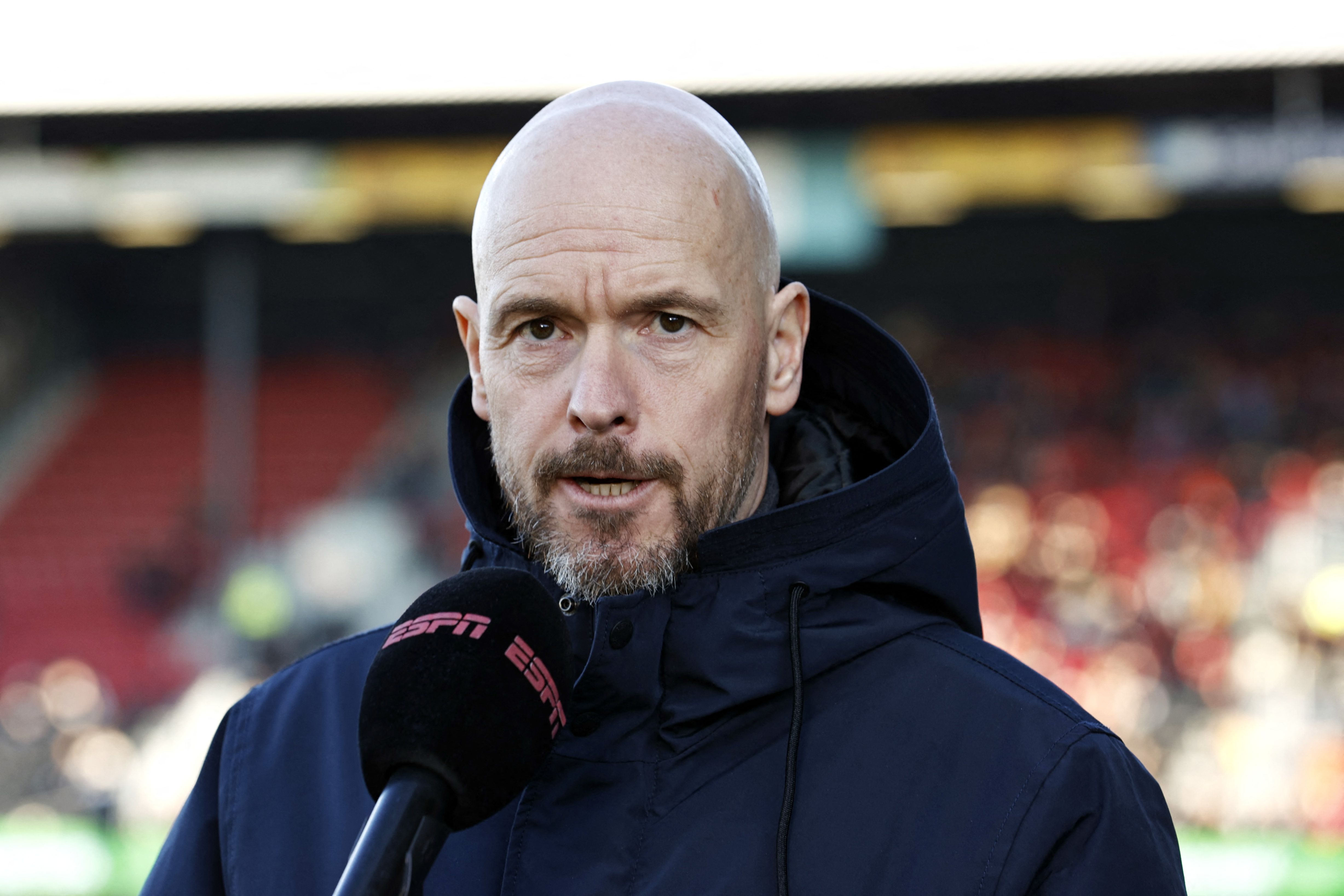 Calon manajer Manchester United Erik ten Hag. 