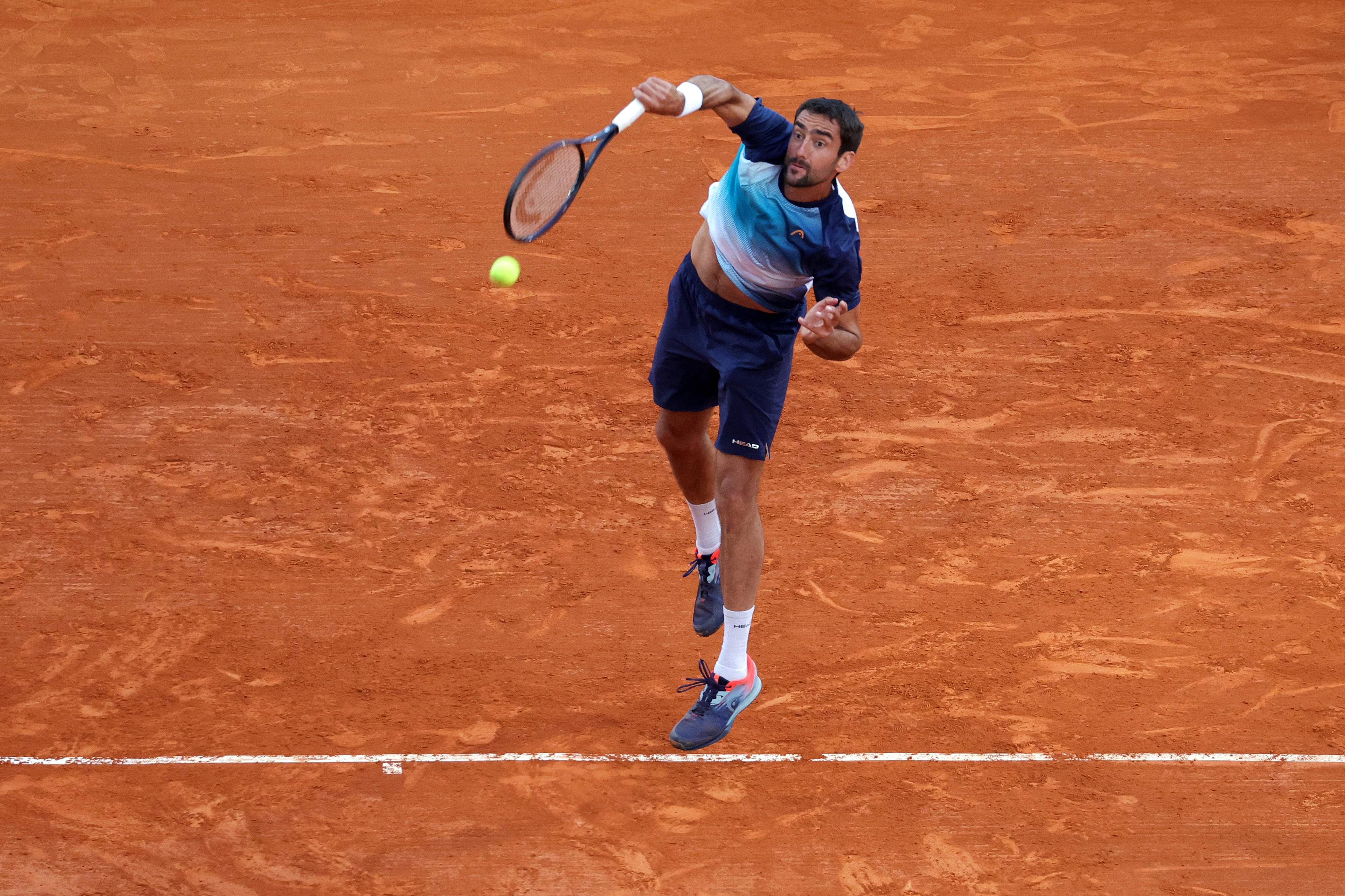 Petenis Kroasia Marin Cilic