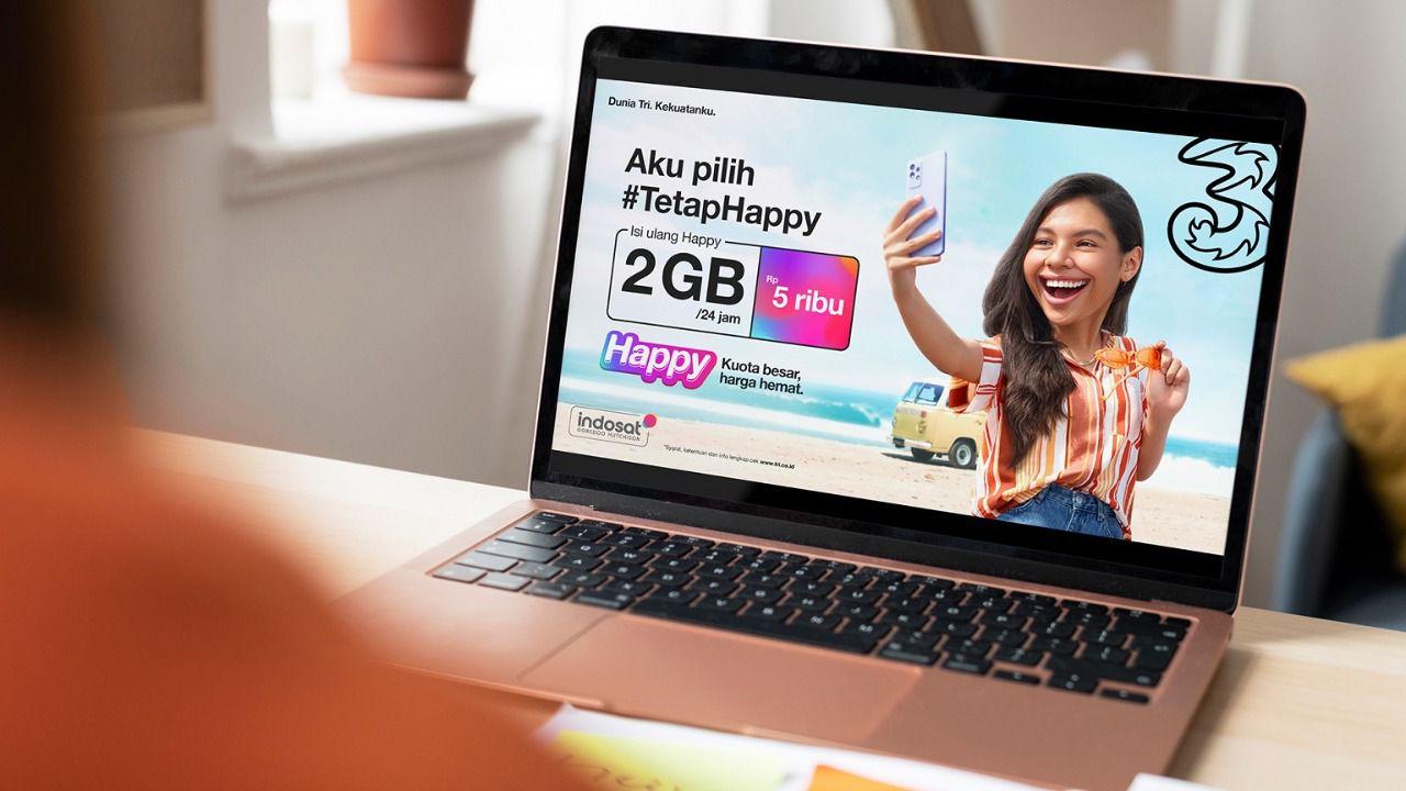 Tri Hadirkan Paket Happy 2G untuk Aktivitas Digital Setiap Hari