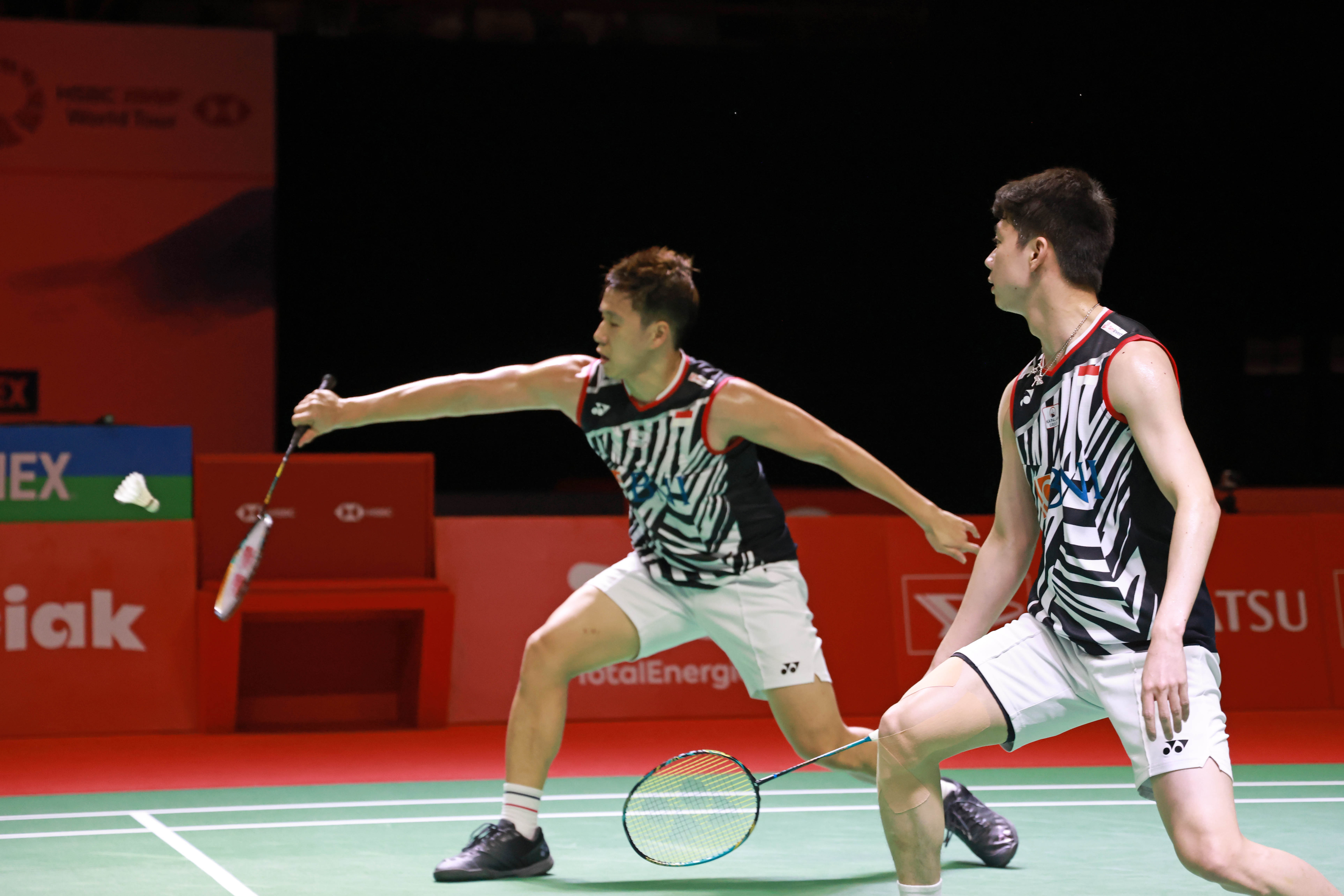 Ganda putra Marcus/Kevin di gelaran Indonesia Masters