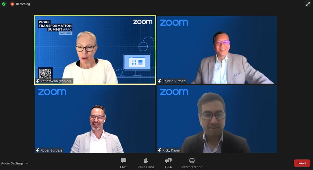 Zoom, mengadakan Asia Pacific Strategy Briefing untuk analis dan media secara virtual pada Selasa (26/4).