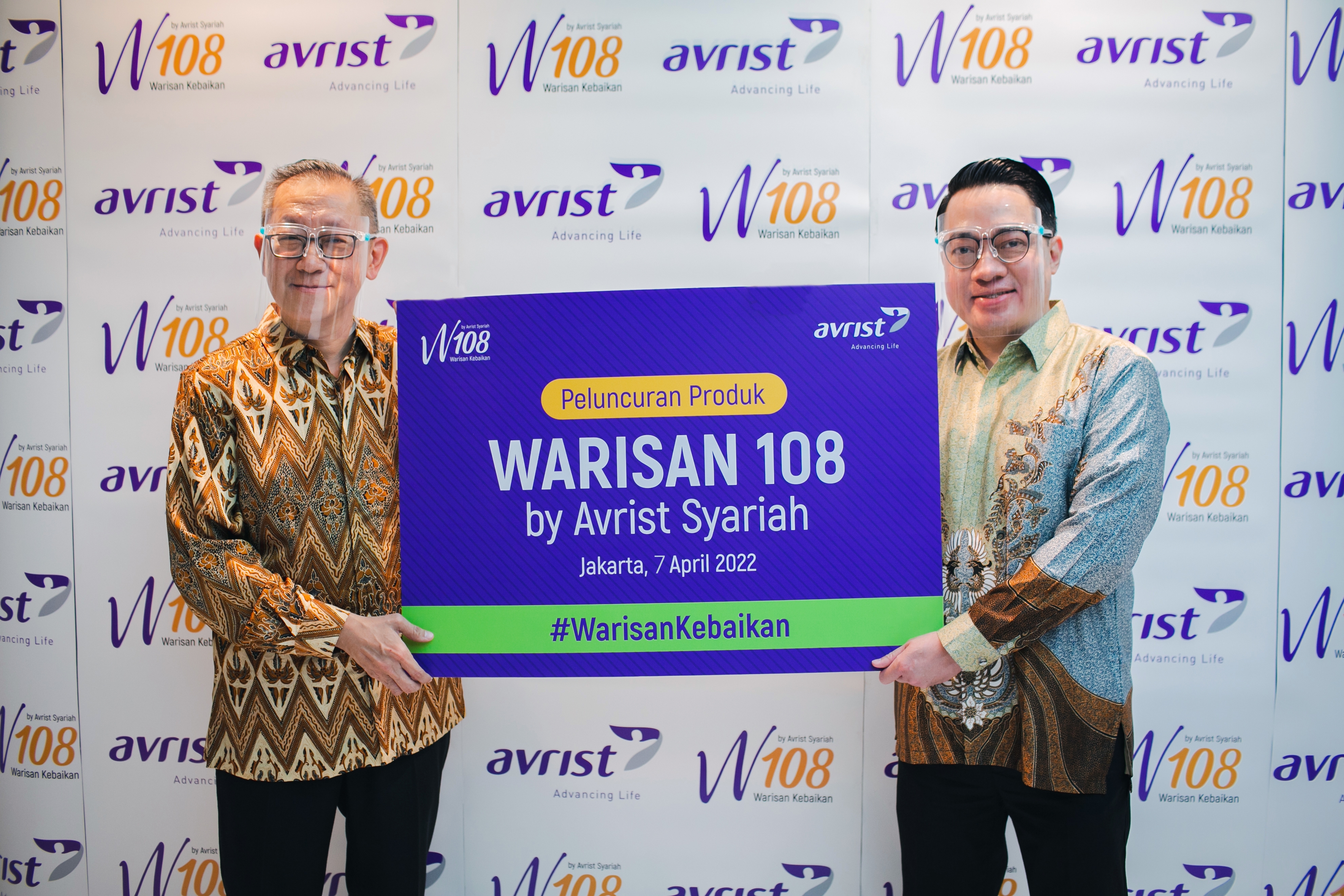 Peluncuran Produk asurasi Warisan 108 oleh Avrist Assurance