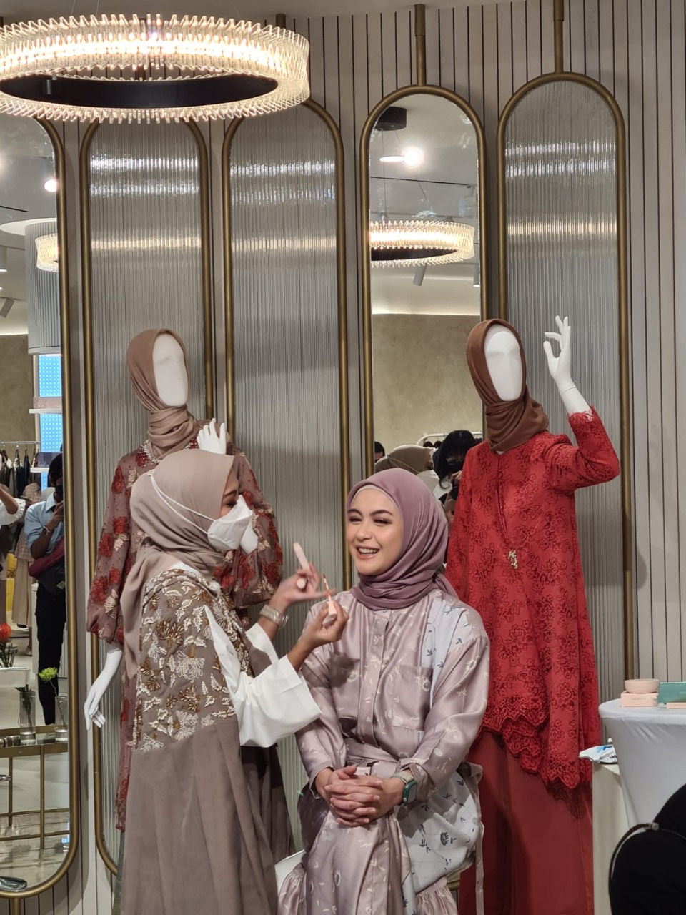 Acara make up Session yang digelar Kami. di Senayan City, Pekan lalu.