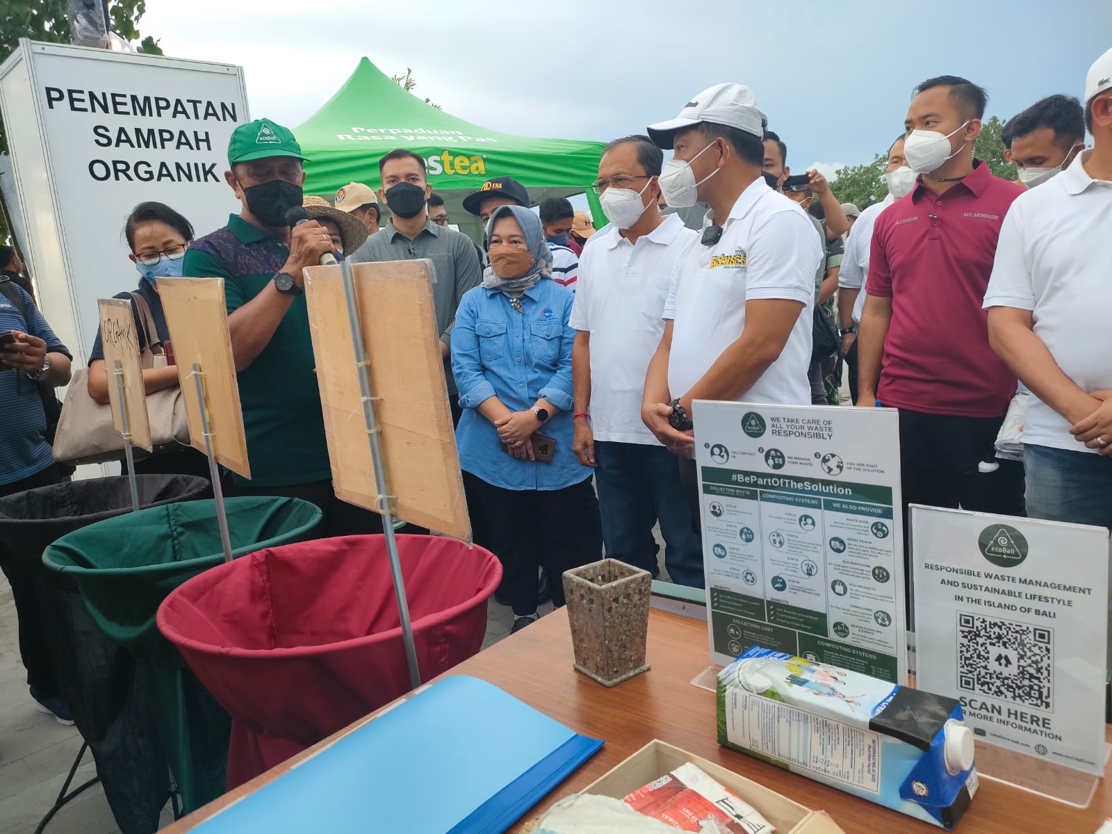 Mendagri Tito Karnavian di acara Indonesia International Waste Expo (IIWAS), Bali