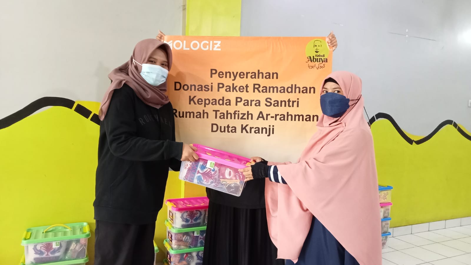 Donasi kepada Rumah Tahfizh Ar-Rahman