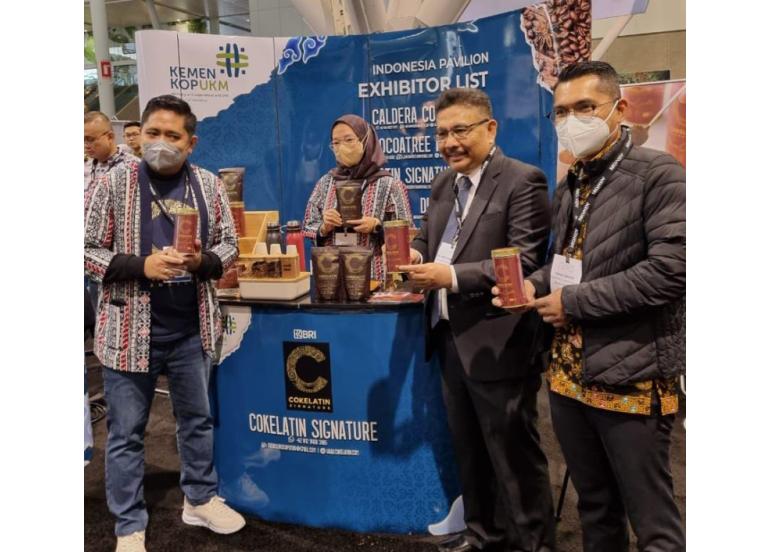 Pelaku UKM Kopi Indonesia ikut pameran Speciality Coffee Expo 2022 di Boston, AS