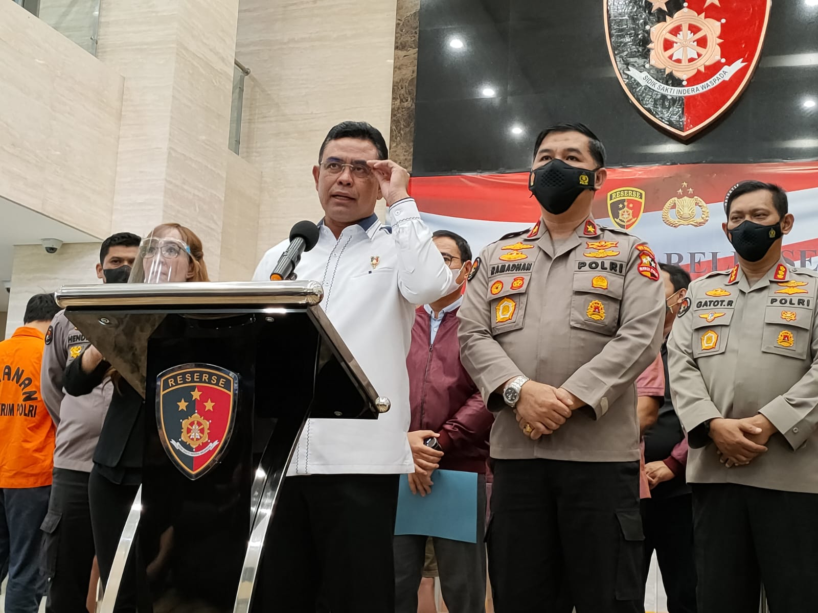 Dirtipideksus Bareskrim Polri Brigjen Whisnu Hermawan