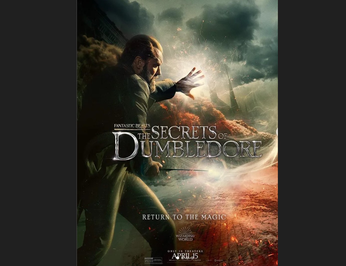 Poster film Fantastic Beasts: The Secret of Dumbledore