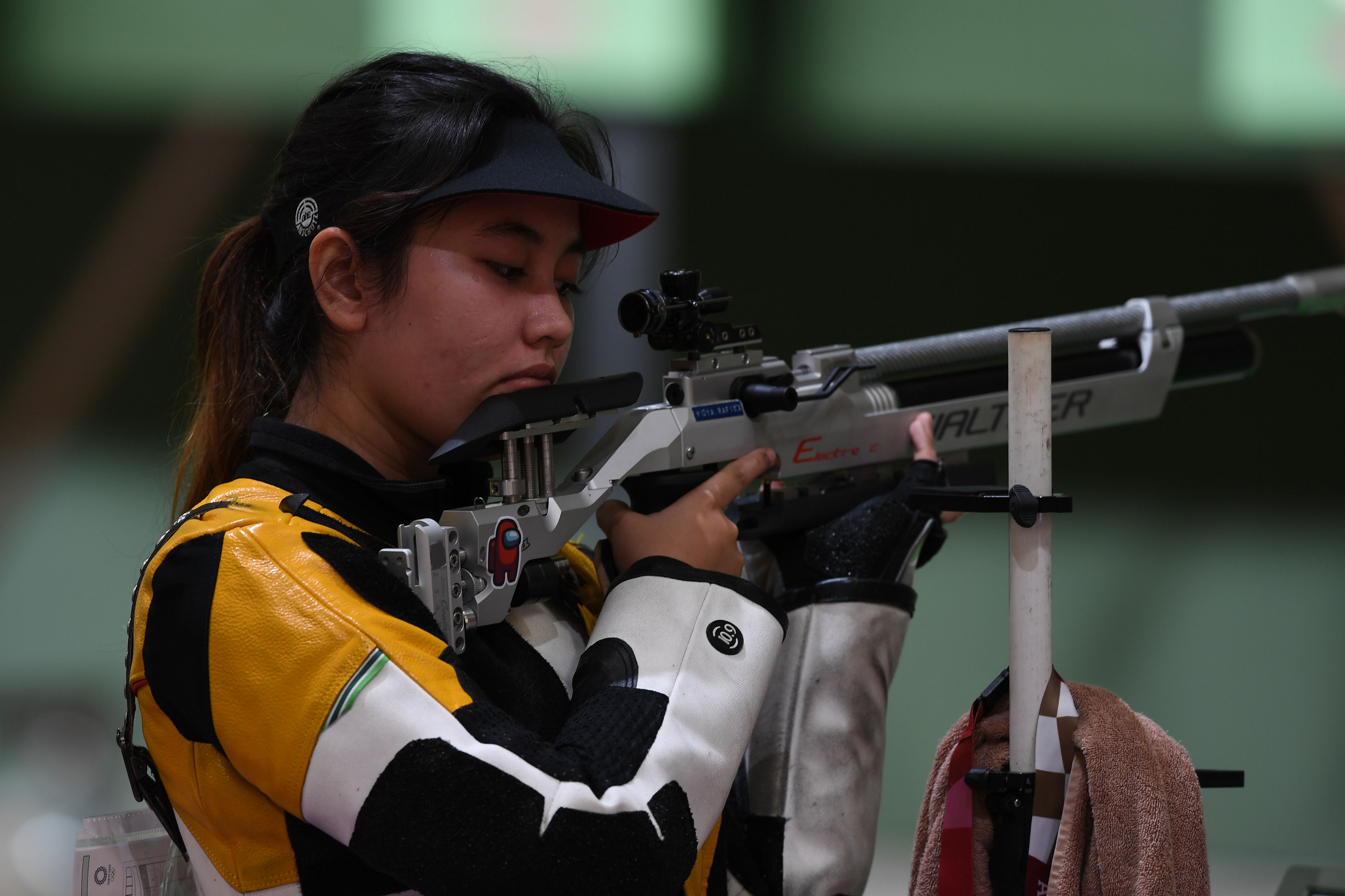 Atlet menembak Indonesia Vidya Rafika