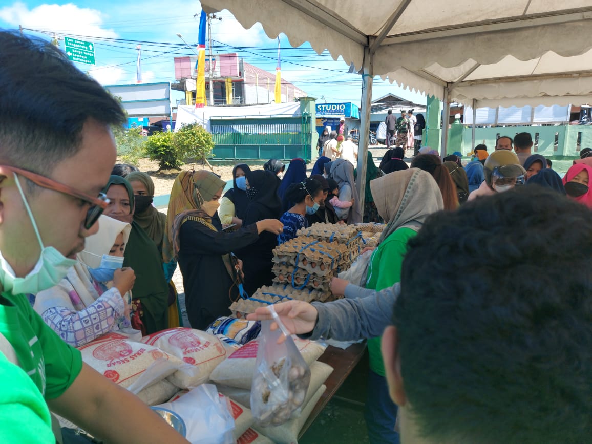 Gelar Pangan Murah (GPM) Ramadan yang diselenggarakan di Provinsi Kalimantan Timur.