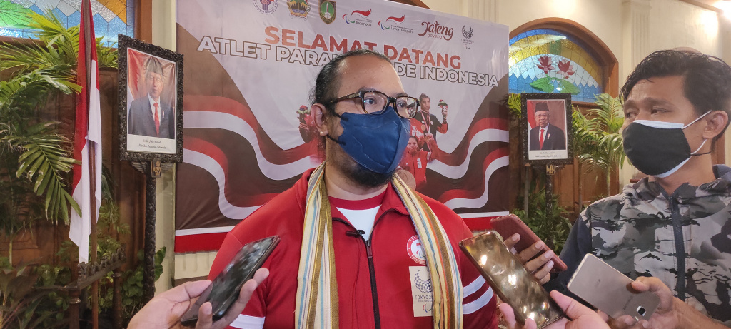 Wakil Sekjen National Paralympic Committee (NPC) Indonesia, Rima Ferdianto