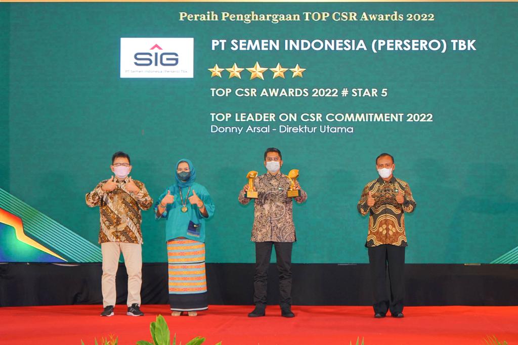 SIG raih dua penghargaan dalam Top CSR Awards 2022