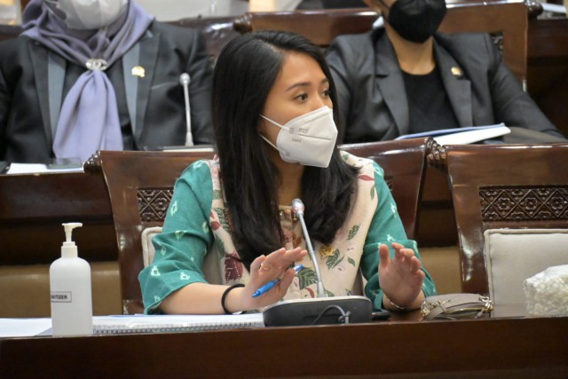 Anggota Komisi XI DPR RI Puteri Anetta Komarudin