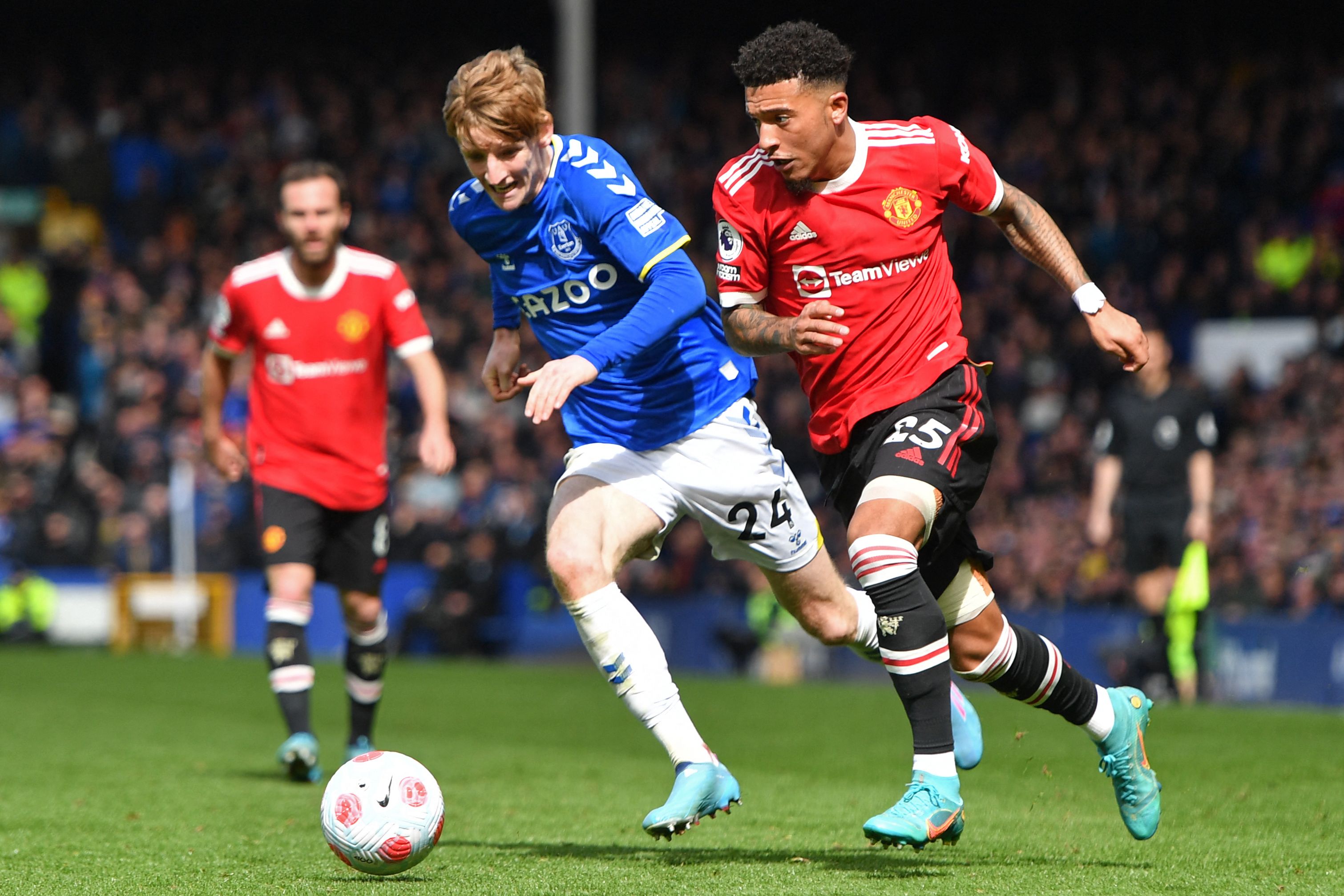 Kalah di Kandang Everton, MU Makin Sulit Masuk Zona Liga Champions 