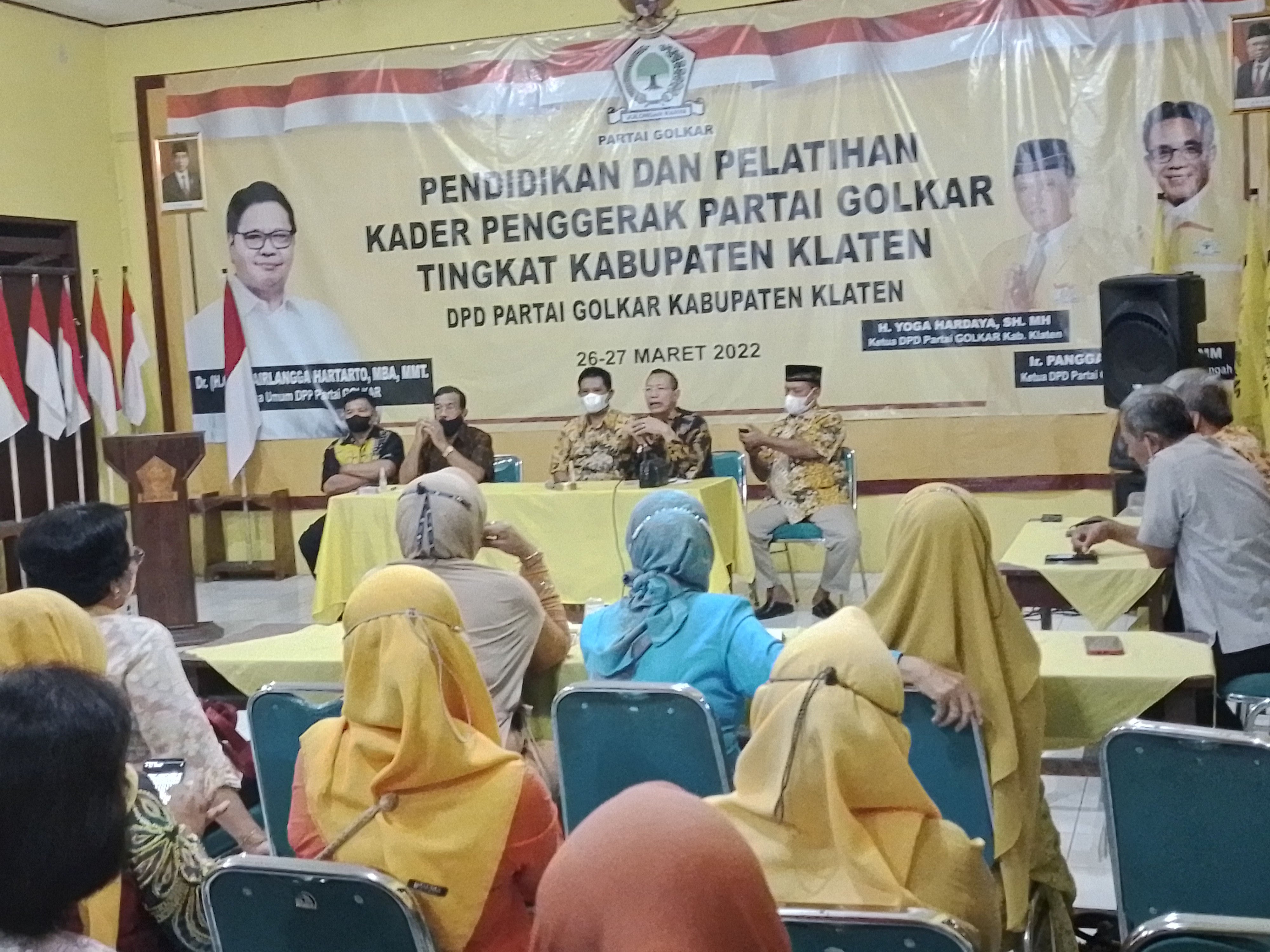 Partai Golkar Targetkan 10 Kursi di DPRD Klaten