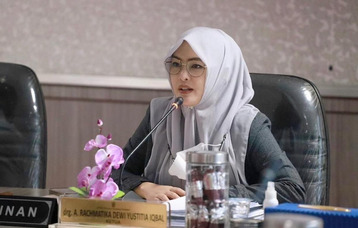Ketua DPD NasDem Makassar, Andi Rachmatika Dewi alias Cicu 