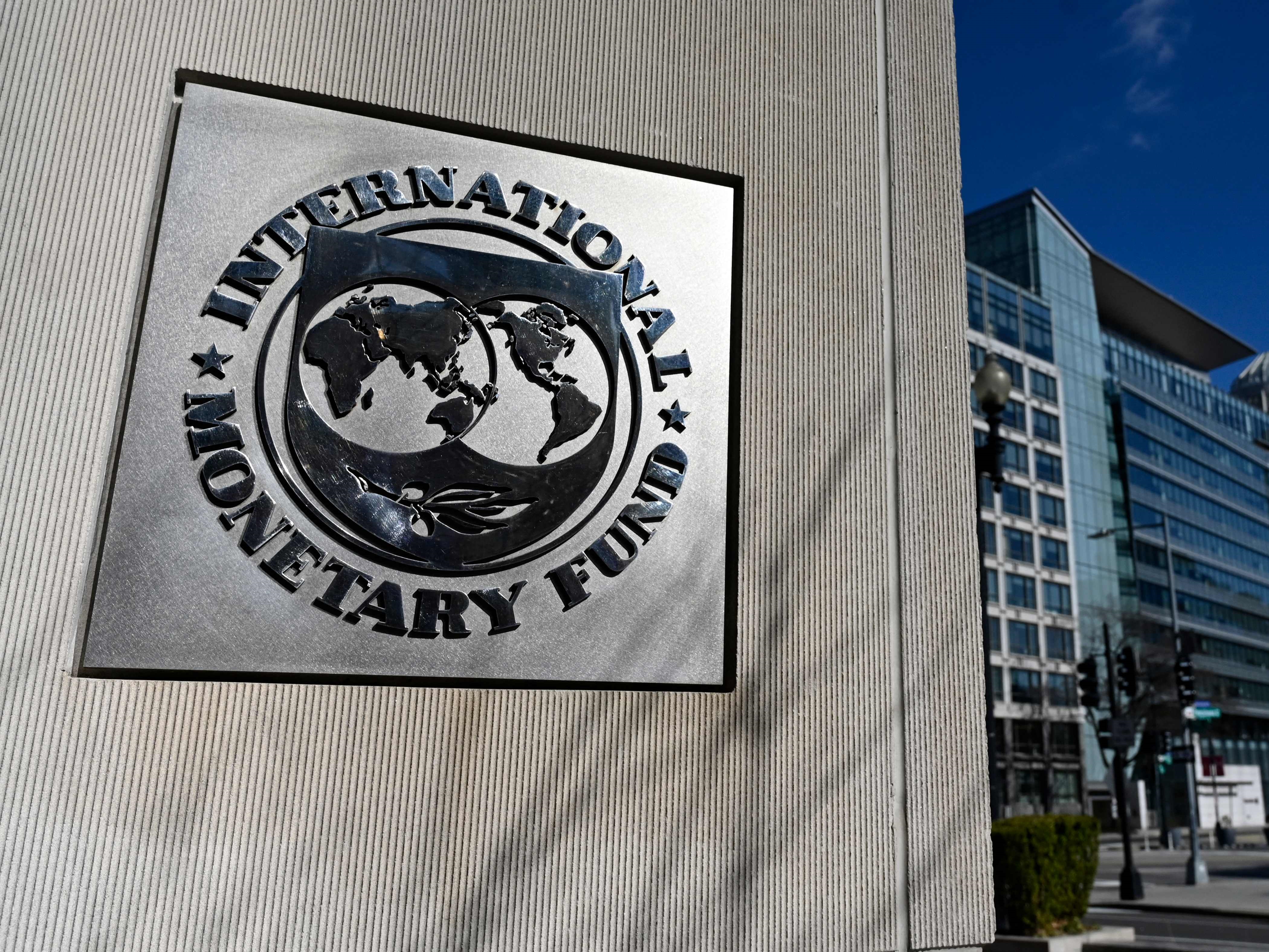 Logo IMF di Washington DC, AS.