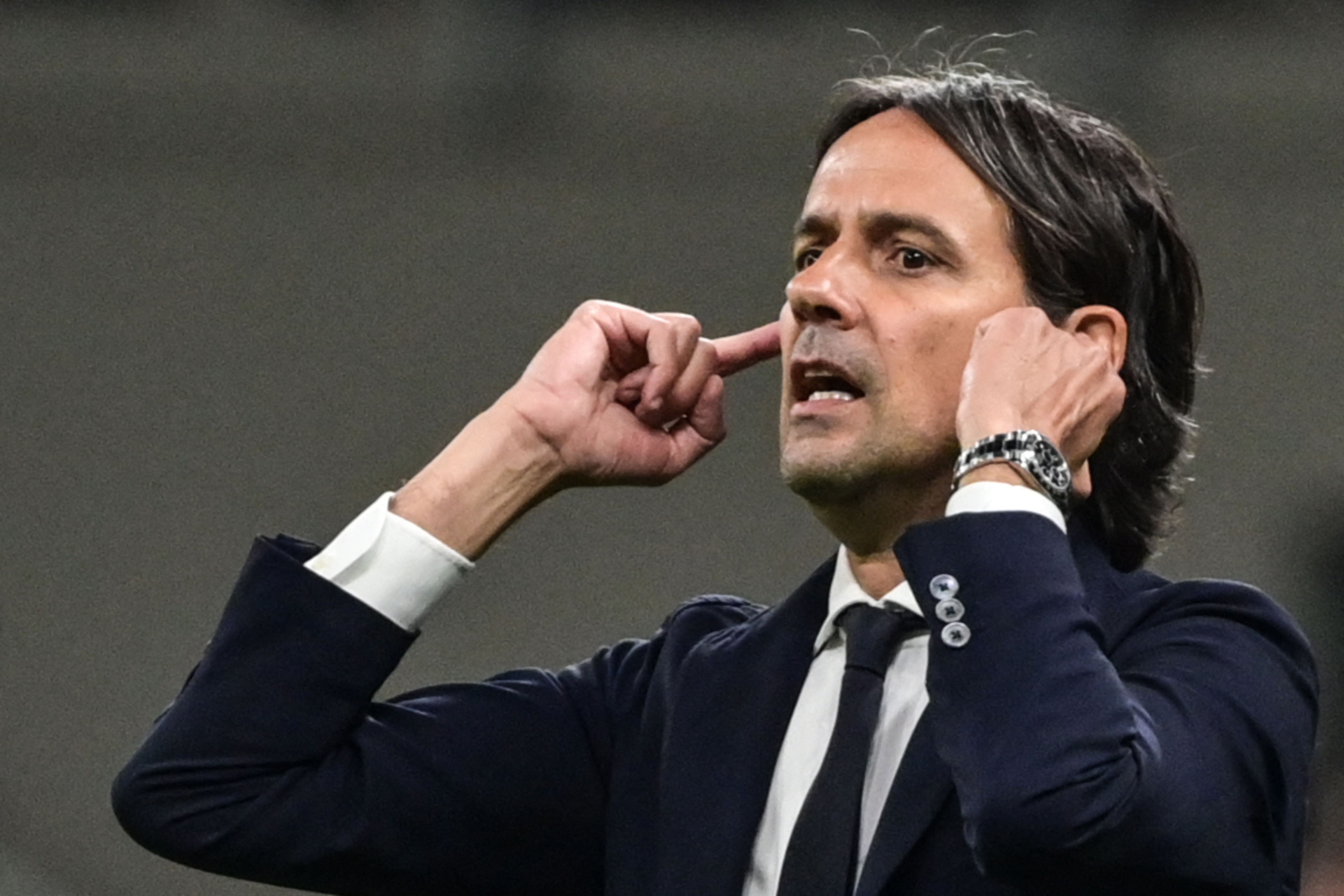 Pelatih Inter Milan Simone Inzaghi