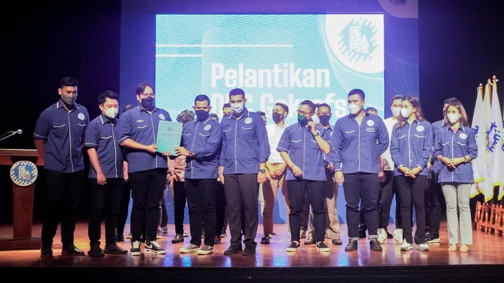 Acara pengukuhan 155 anggota baru, di Teater Kecil Taman Ismail Marzuki pada Kamis (14/4) lalu.