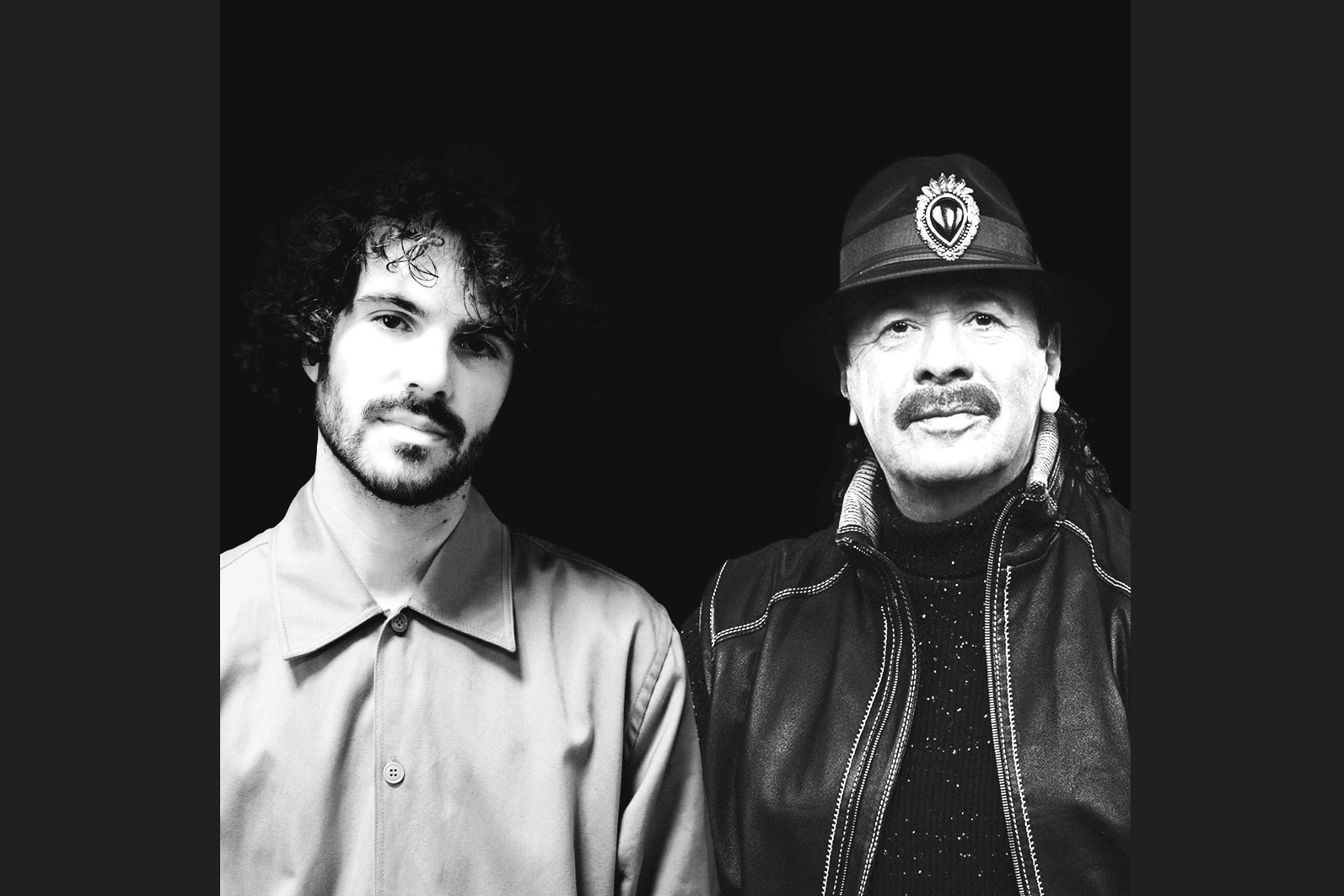 French Kiwi Juice (kiri) dan Carlos Santana