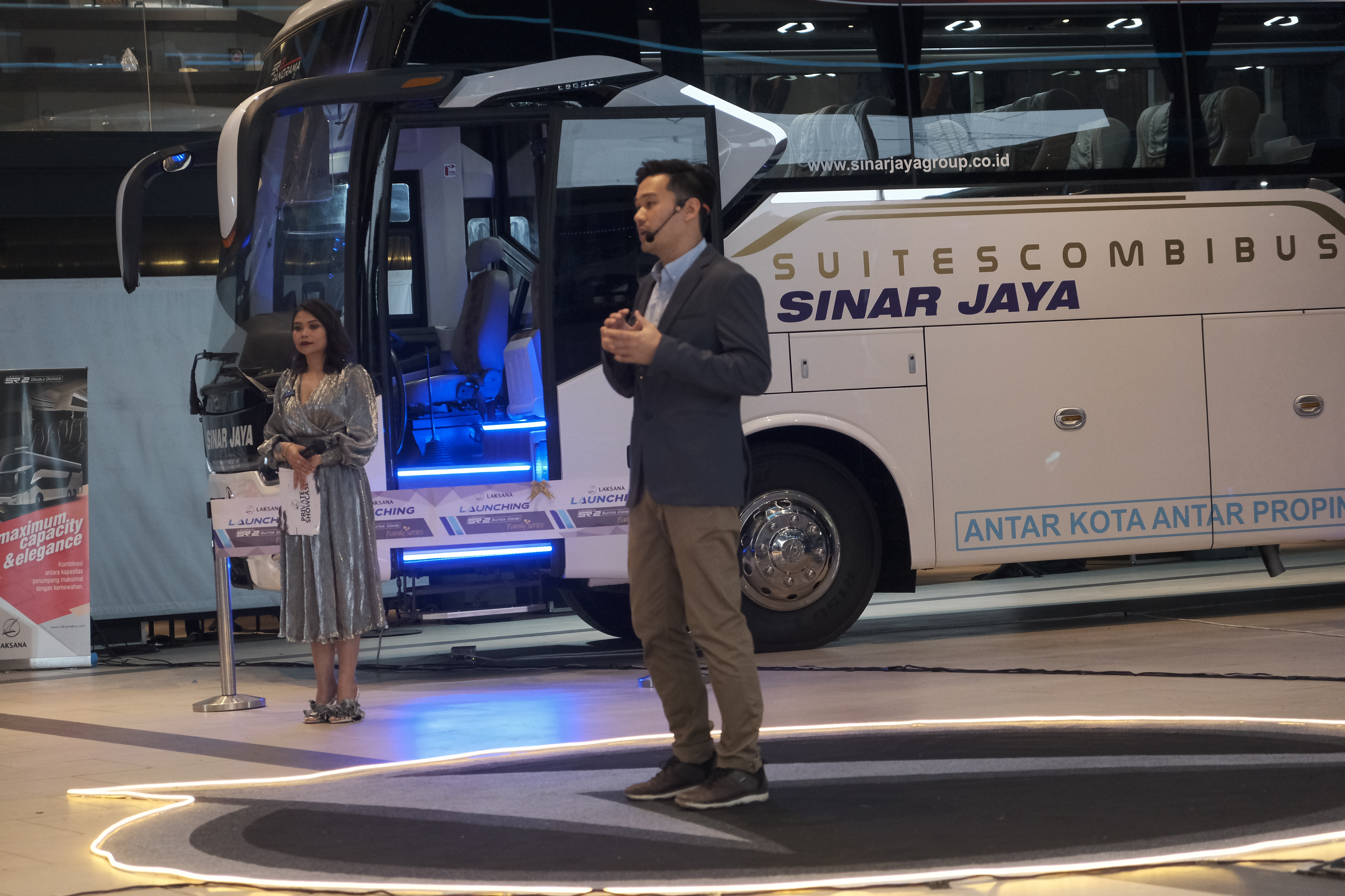 Ultah ke-45, Laksana Luncurkan Bus dan Lini Bisnis Terbaru